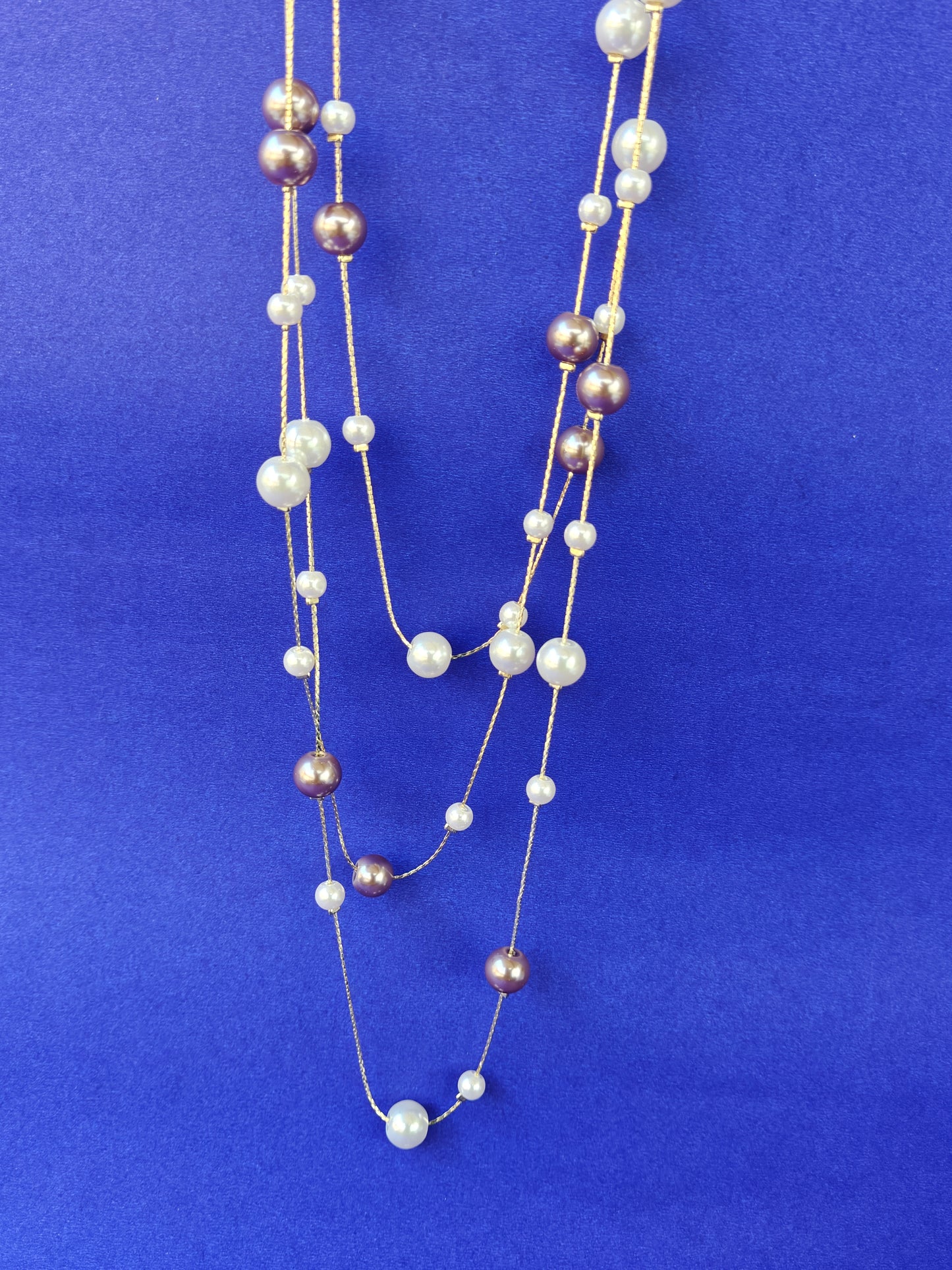 PEARL THREE LAYER CHAIN