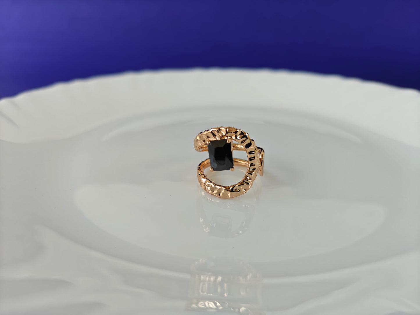 ADJUSTABLE ROSEGOLD RING X