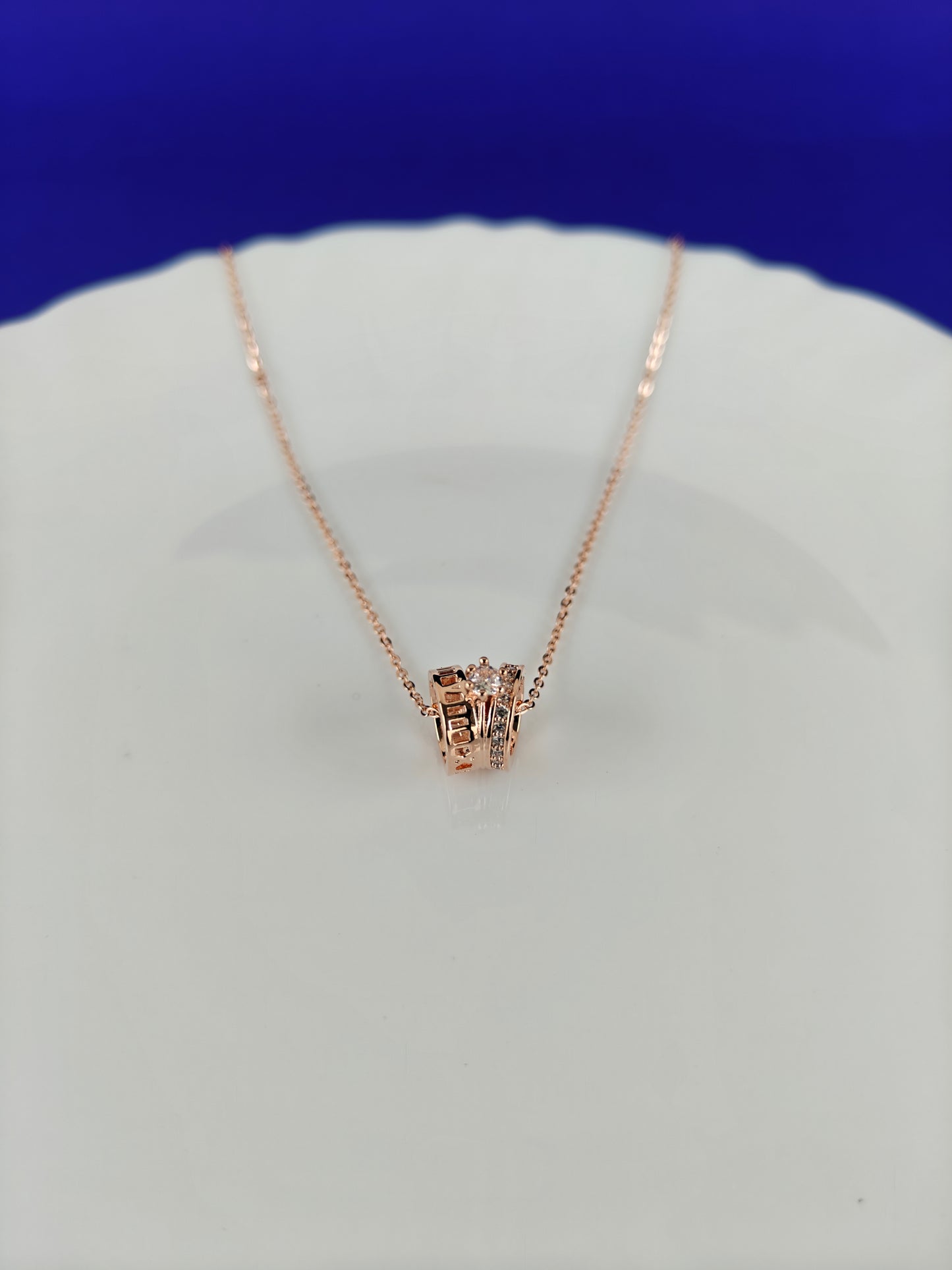 ROSEGOLD CHAIN O FX