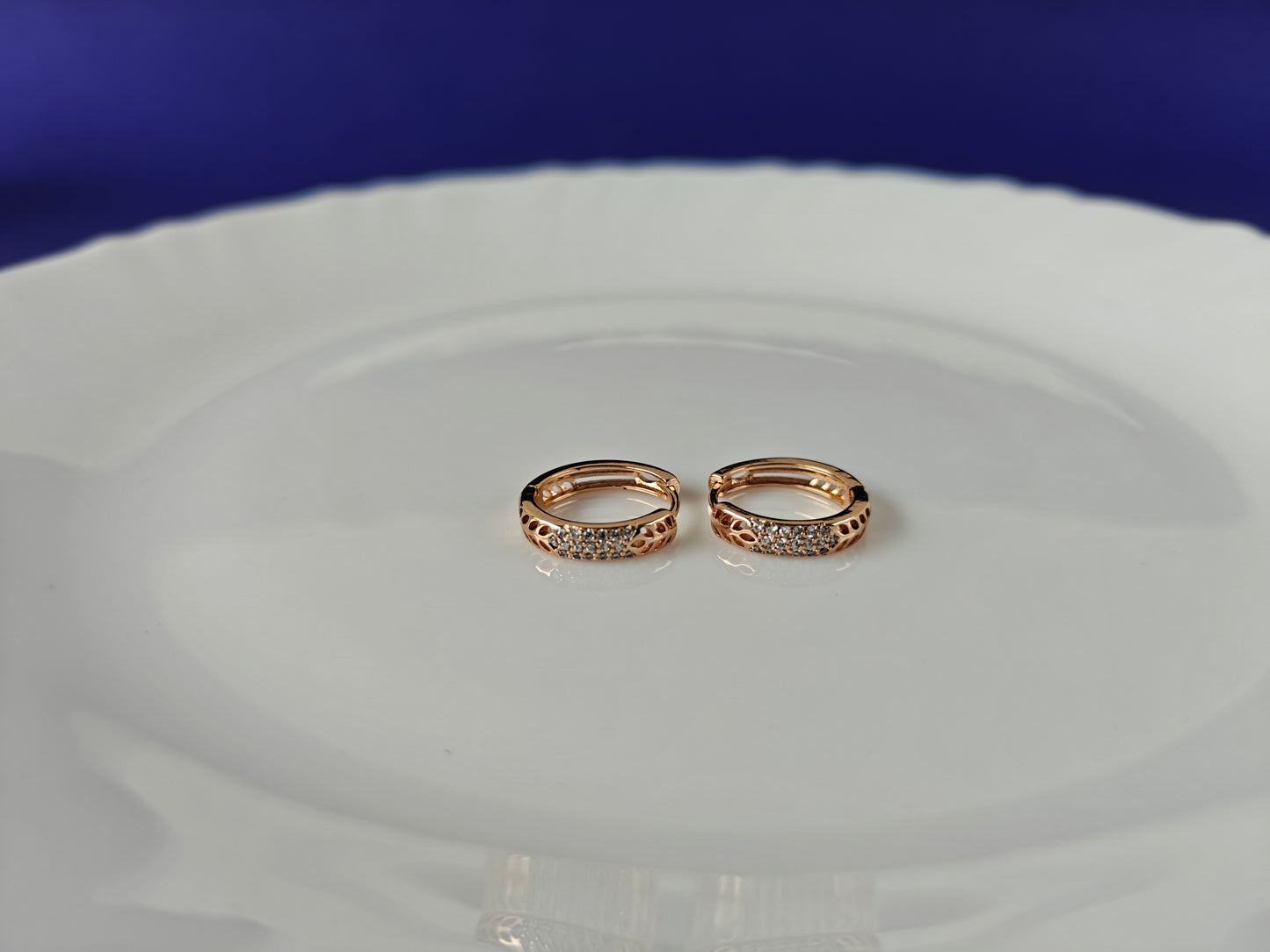 ROSEGOLD EARRING 7C BT2 X