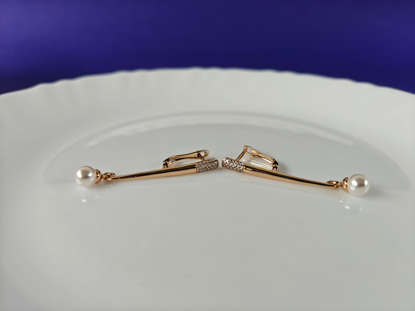 ROSEGOLD EARRING 7L BT2 X