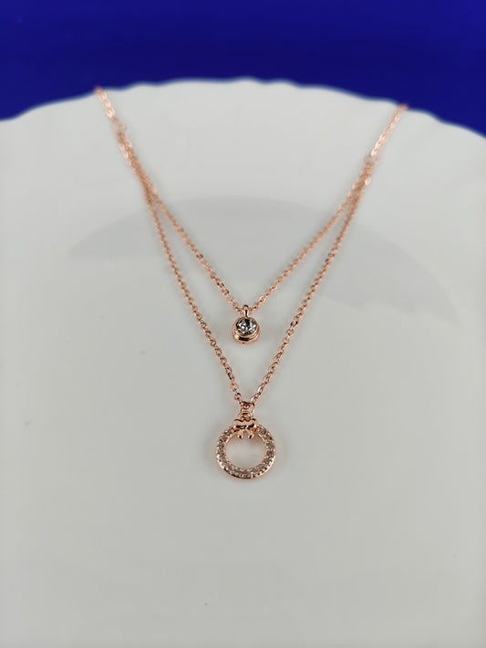 LAYER ROSEGOLD CHAIN F3 V4 X