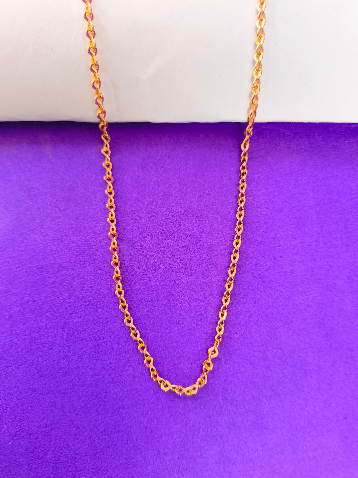UNISEX ROSEGOLD CHAIN B U