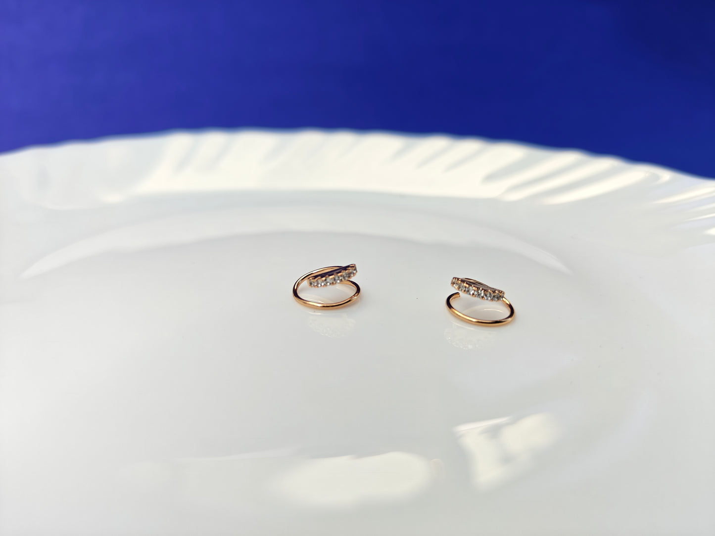 ROSEGOLD EAR CUFF A3 Z3 .