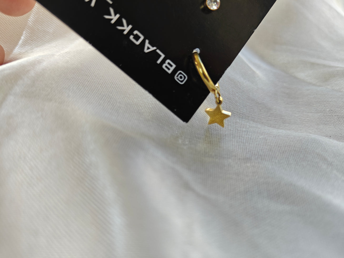 GOLD COMBO EARRING 2C Y