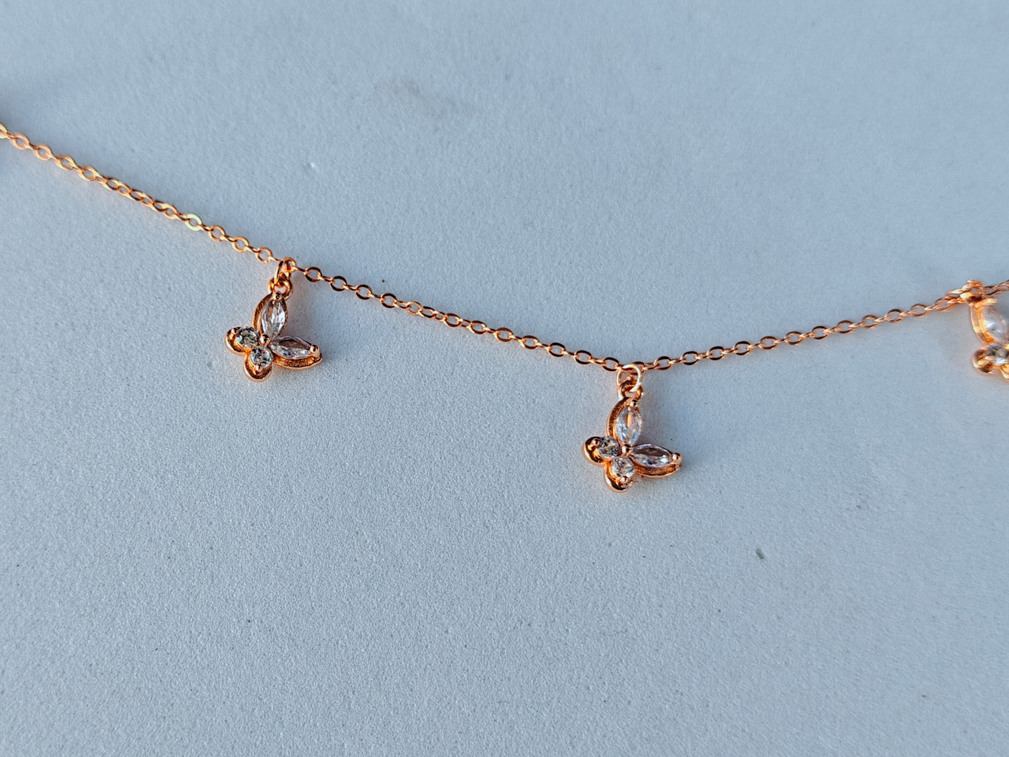 FULLY ADJUSTABLE GOLD CHAIN COMBO WITH EARRINGS