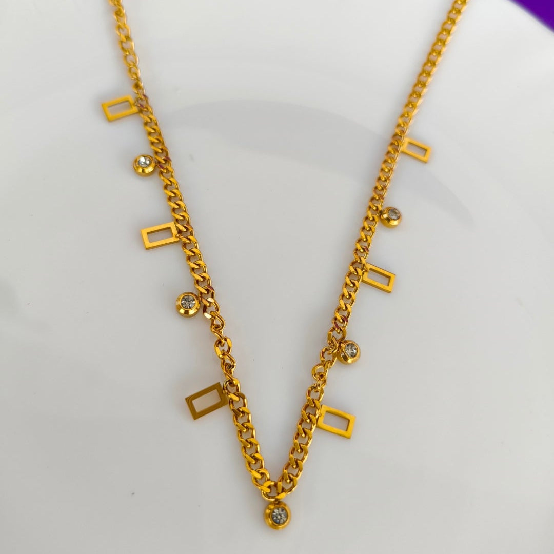 CHARM GOLD CHAIN MM 2M X