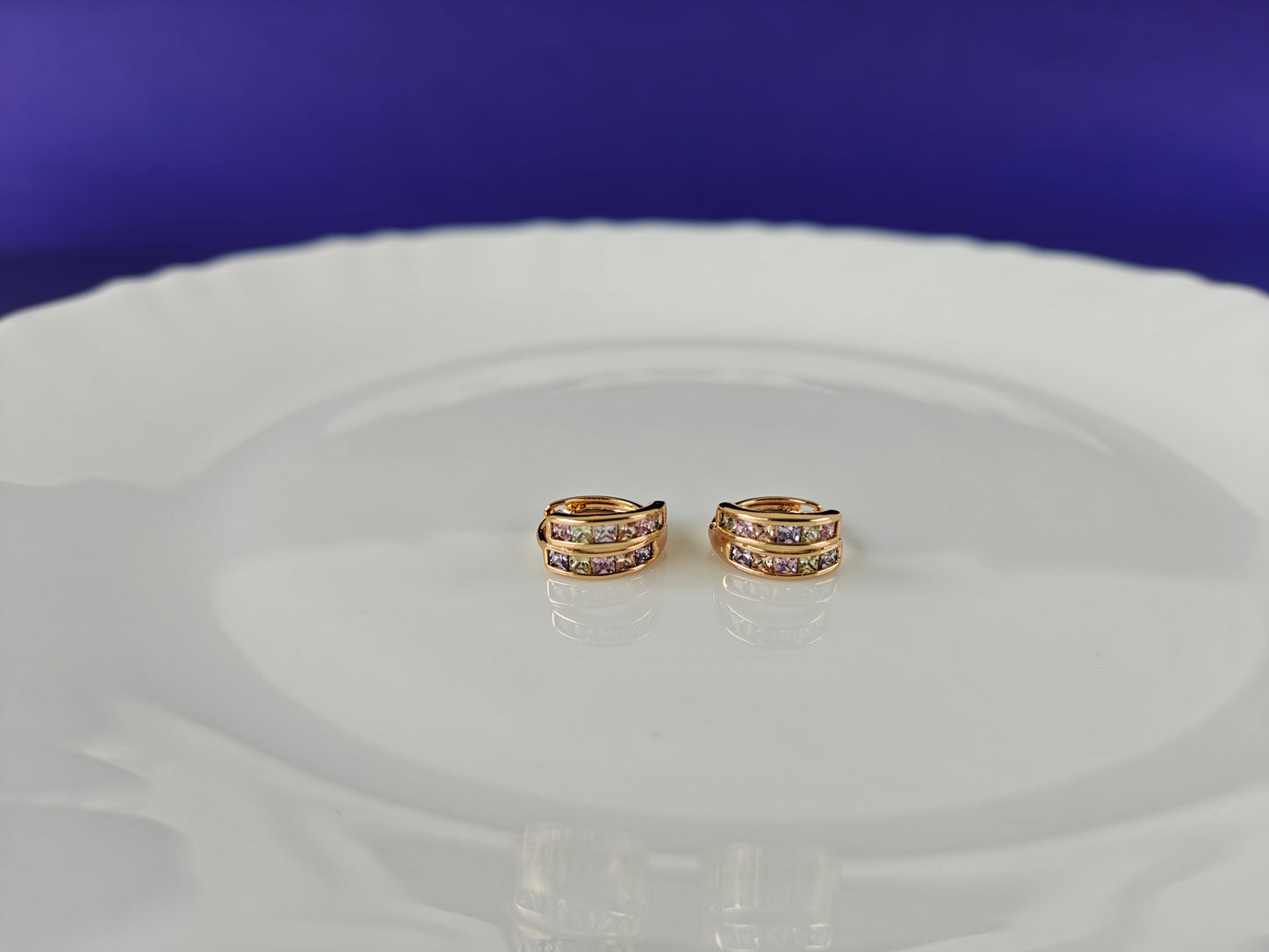 ROSEGOLD EARRING 7J BT2 X