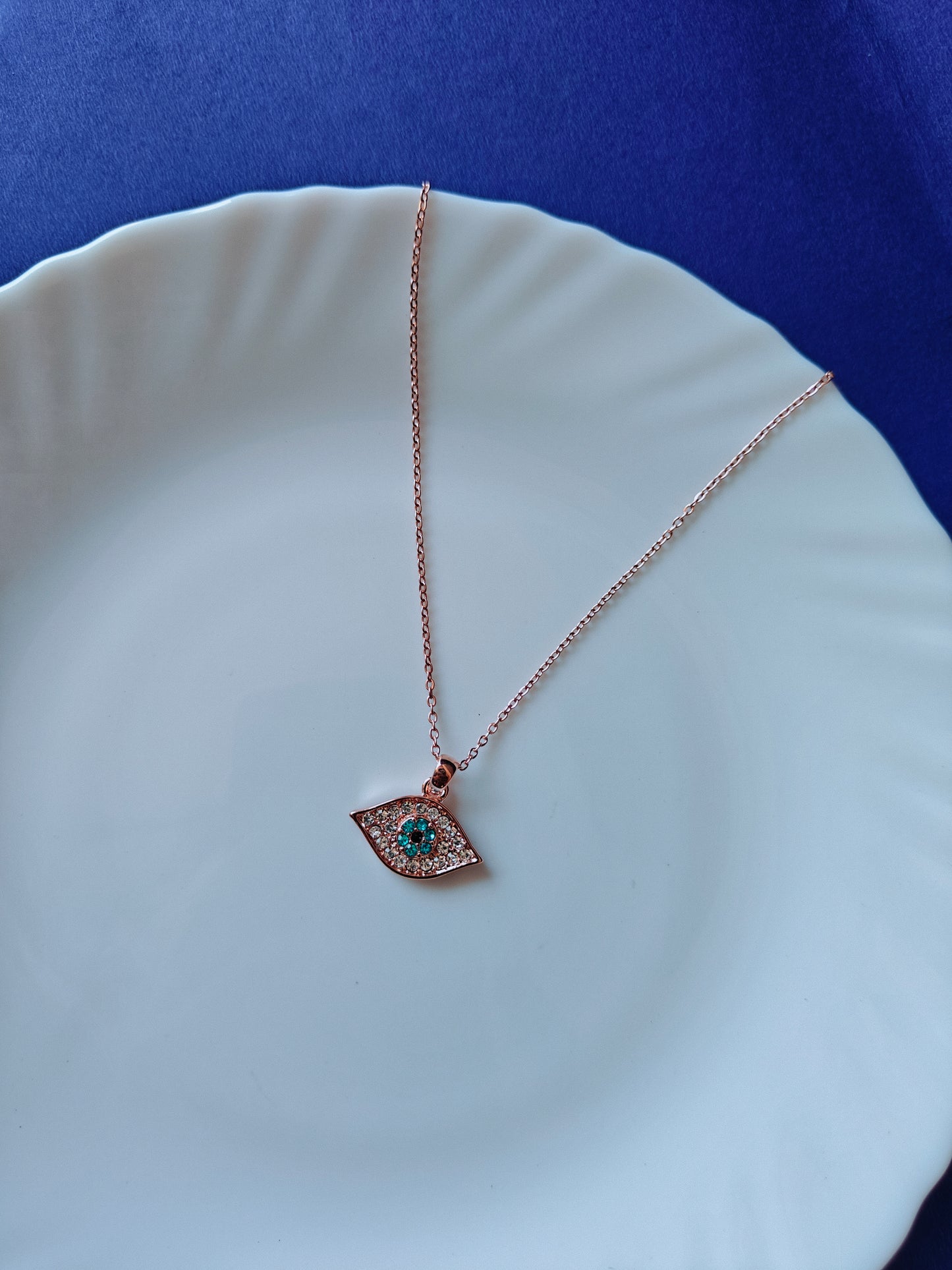 ROSEGOLD EVIL EYE O E1'
