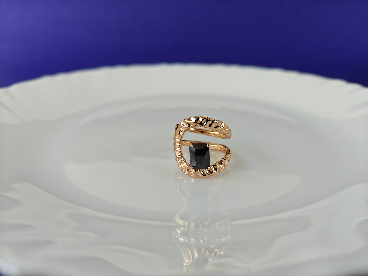 ADJUSTABLE ROSEGOLD RING X