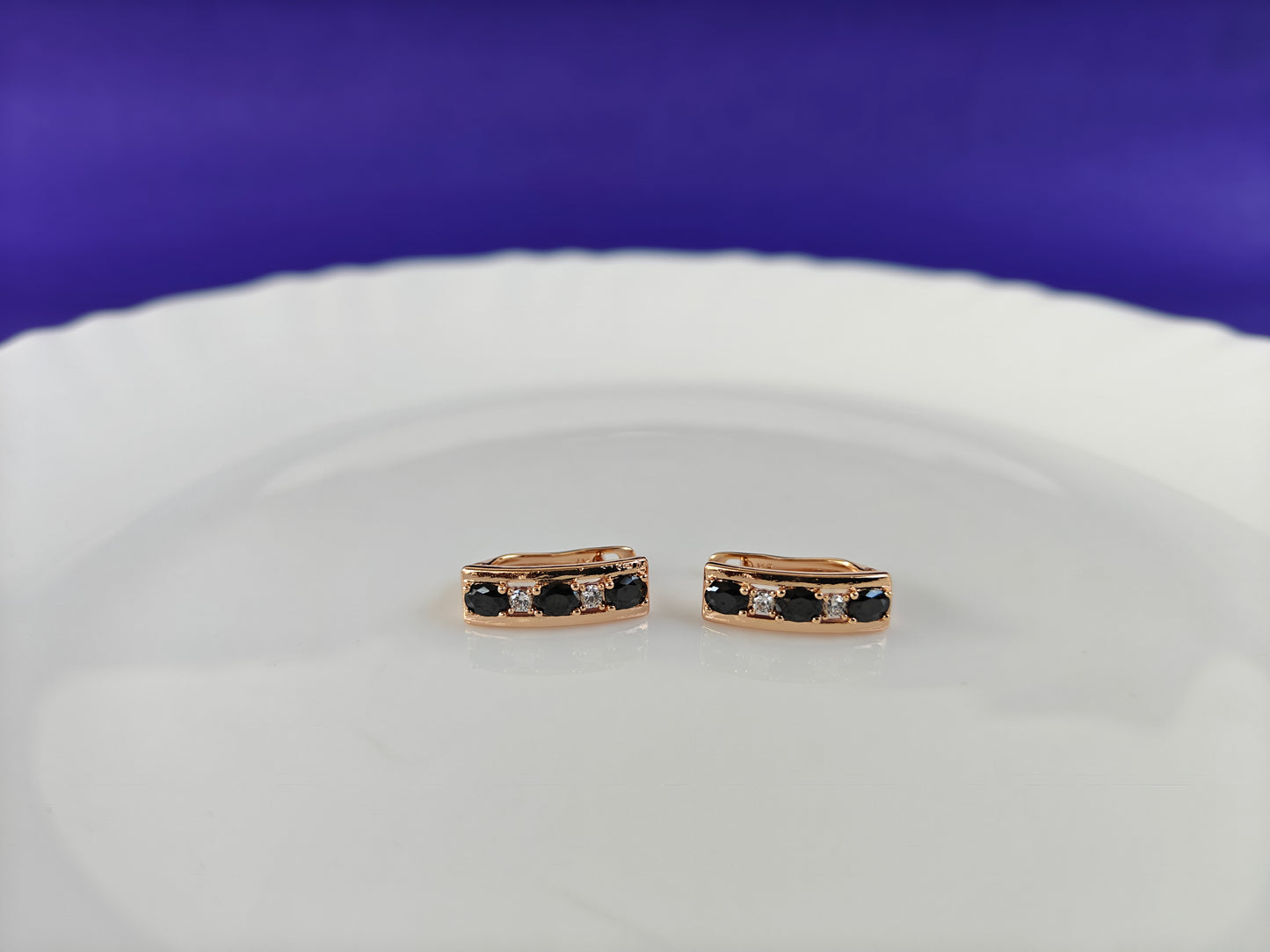 ROSEGOLD EARRING 8U BT2 X