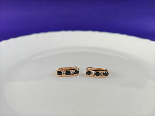 ROSEGOLD EARRING 8U BT2 X