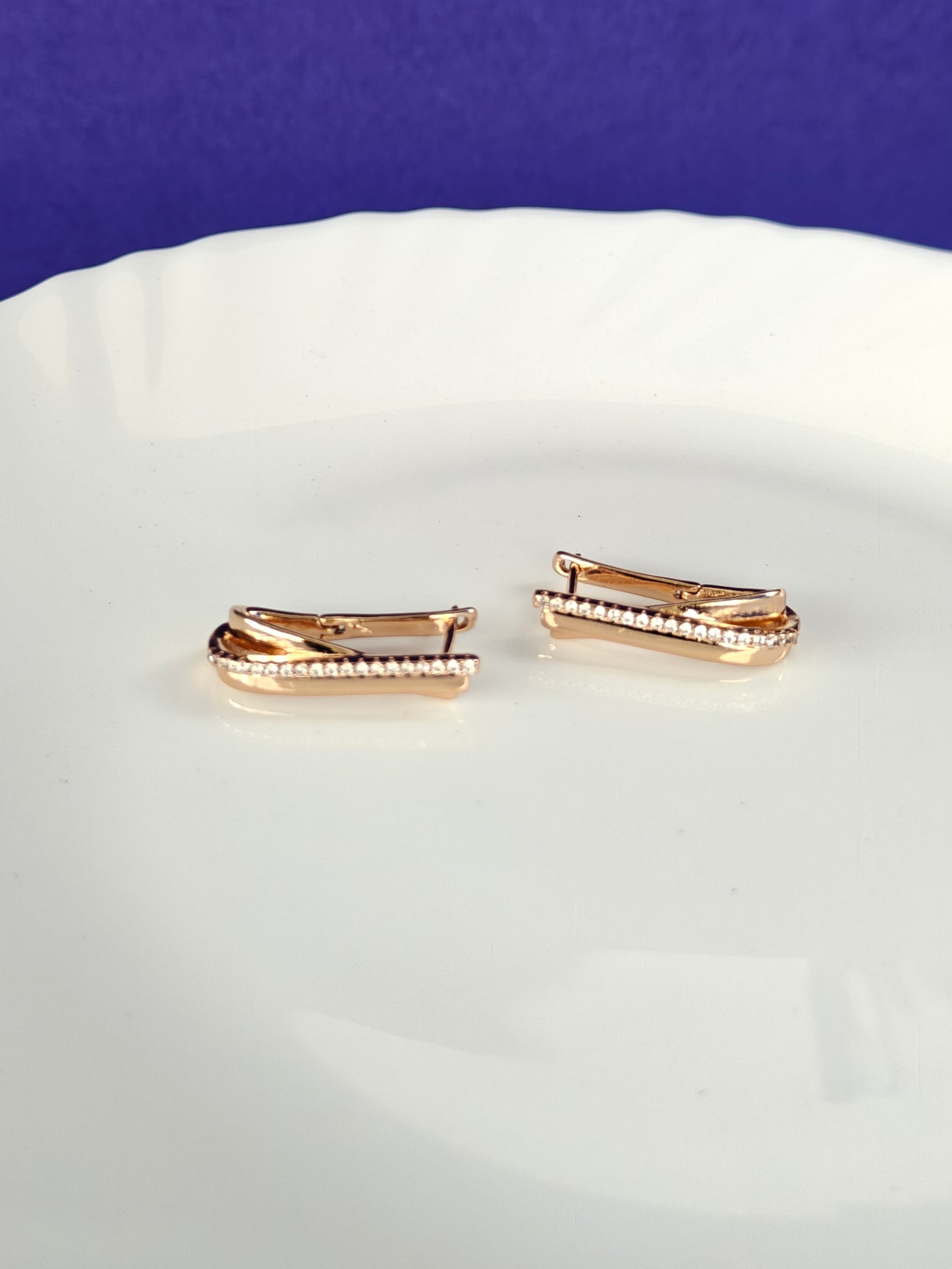 ROSEGOLD EARRING Z28