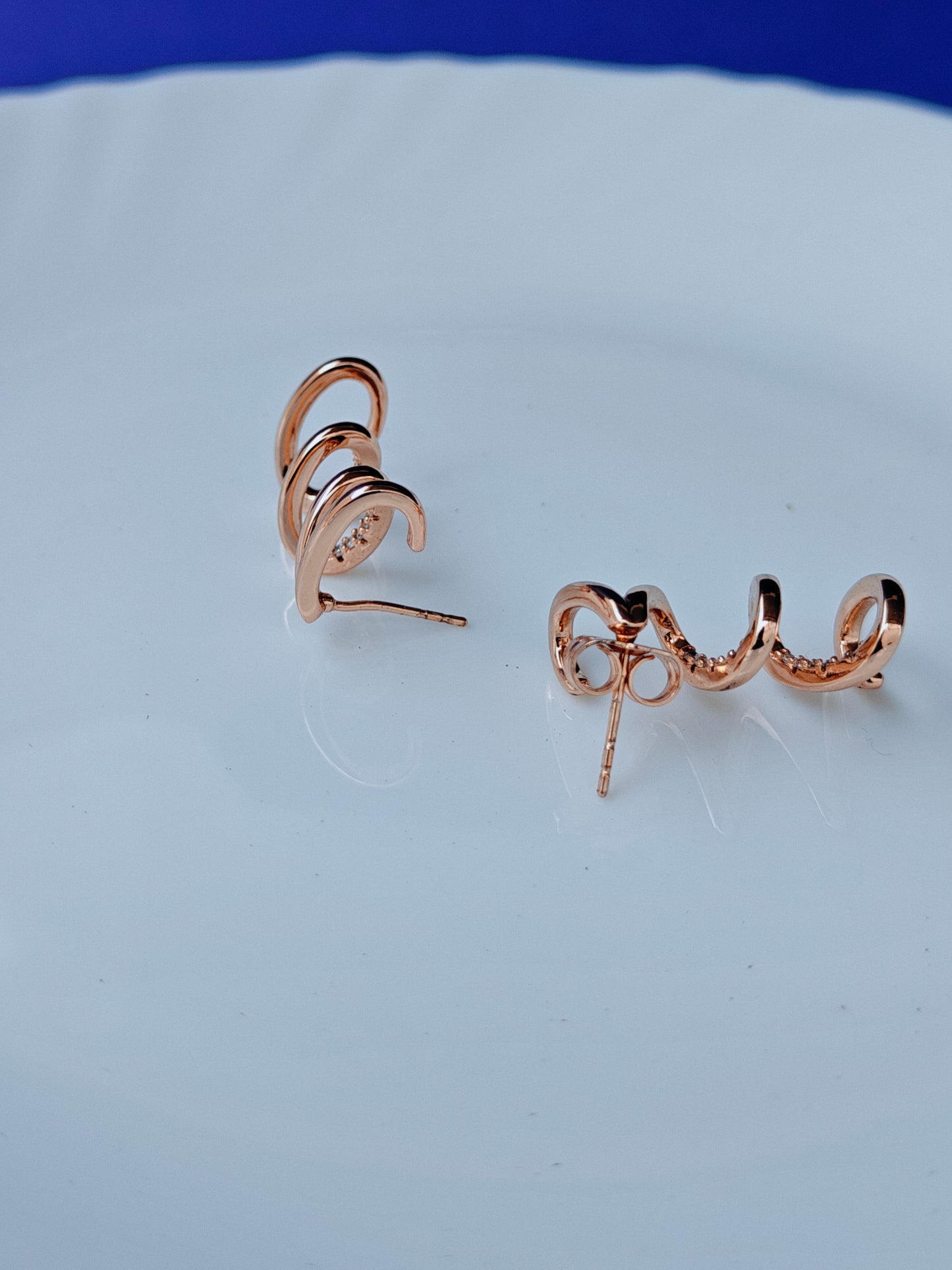 ROSEGOLD EARRING 9S BT2.