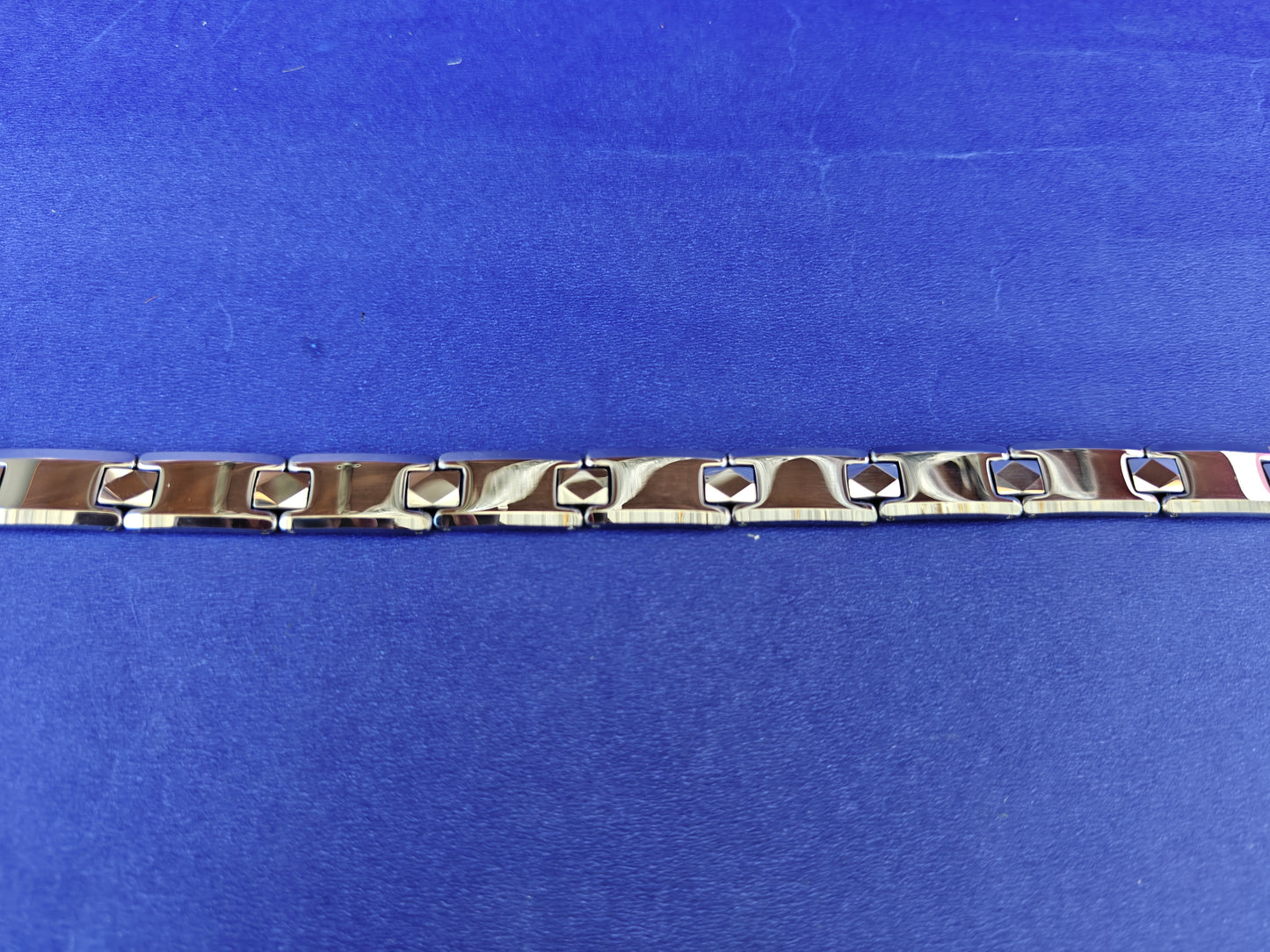 MENS SILVER CHAIN BRACELET K xx
