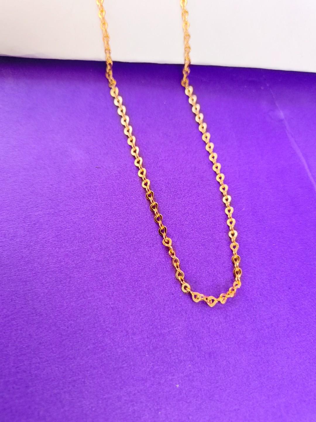 UNISEX ROSEGOLD CHAIN B U