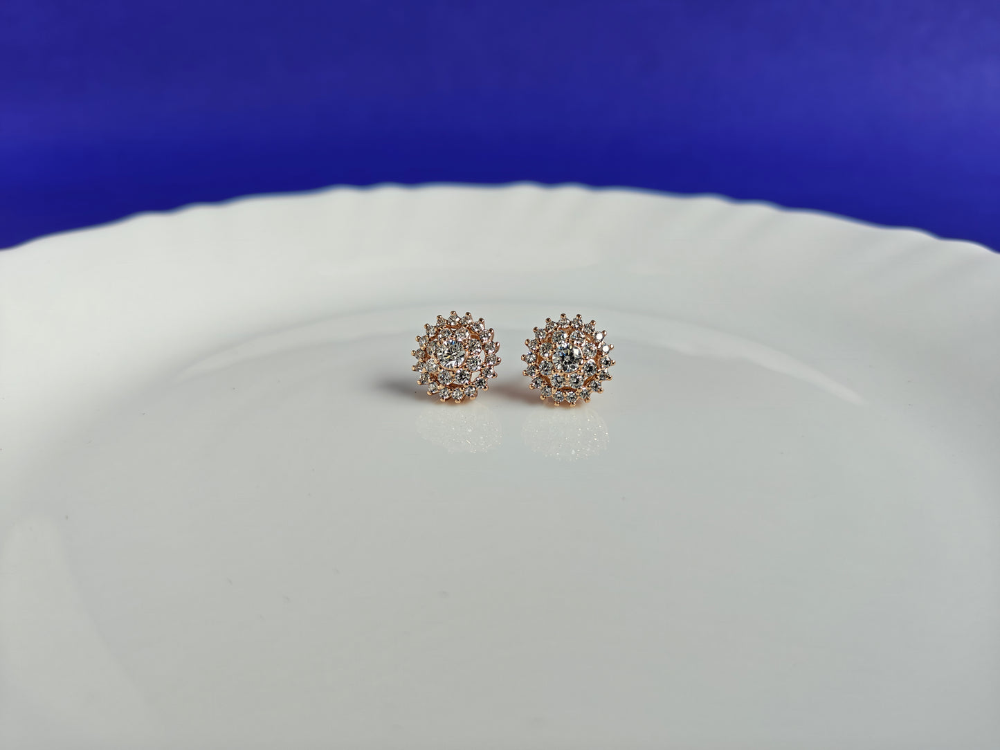 ROSEGOLD EARRING 4O BT X