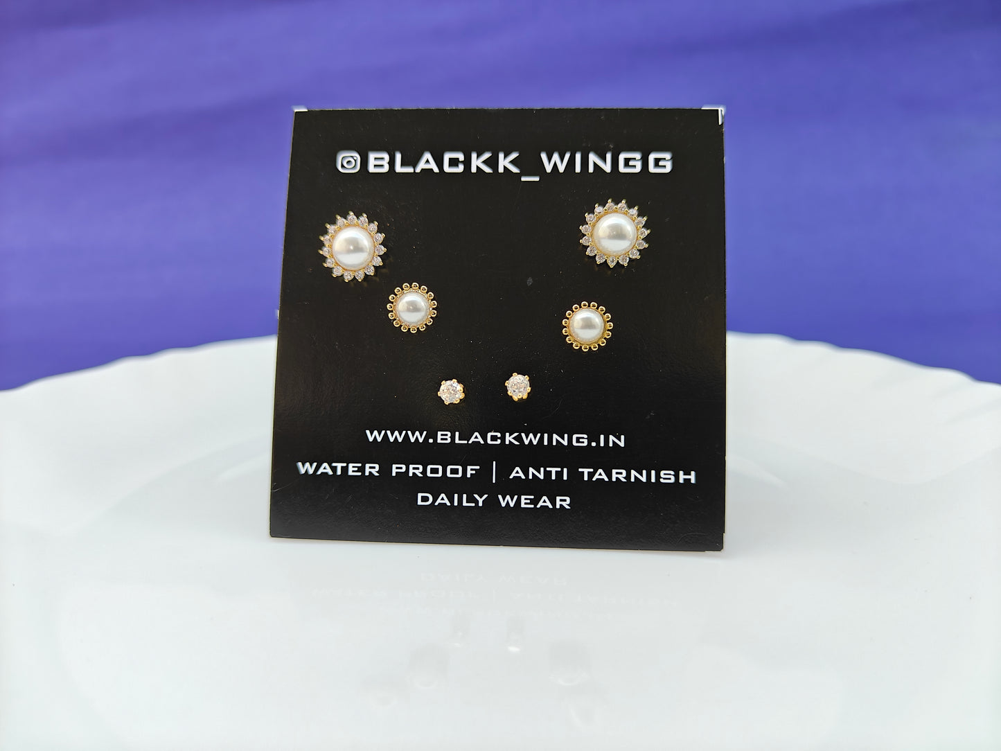 GOLD COMBO EARRING 2B(1) Y X