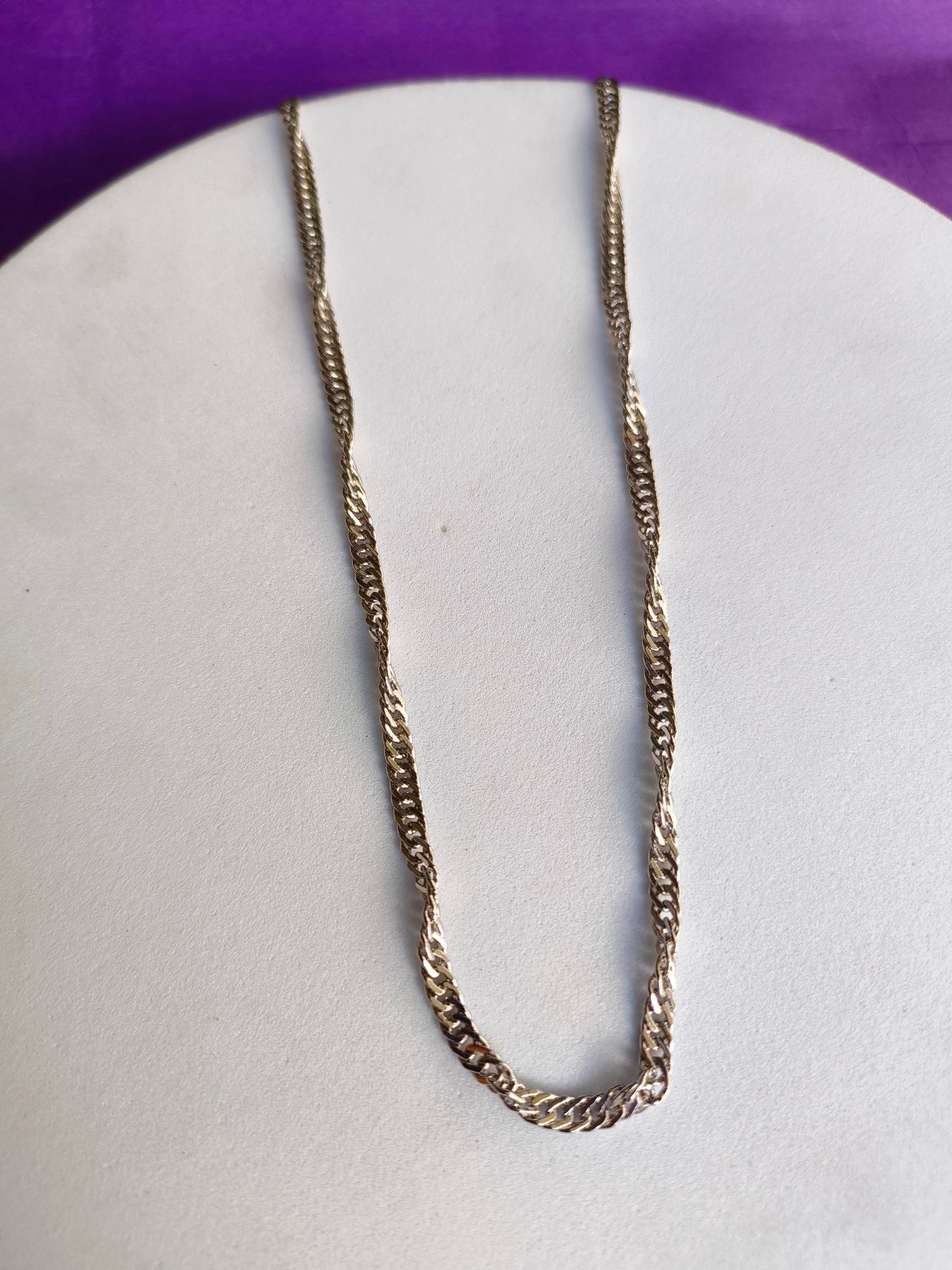 UNISEX SILVER CHAIN M U