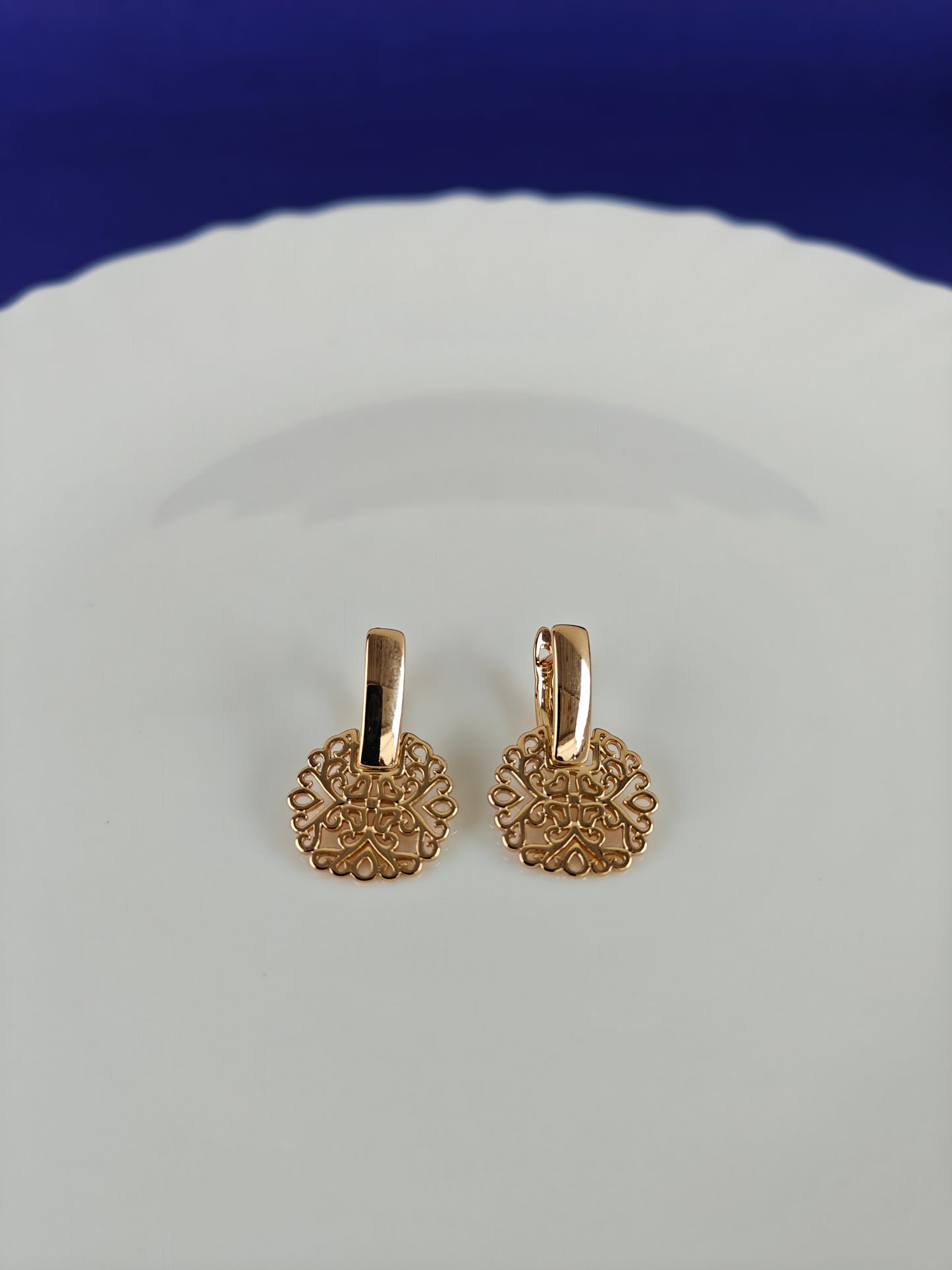 ROSEGOLD EARRING 8D BT2 X