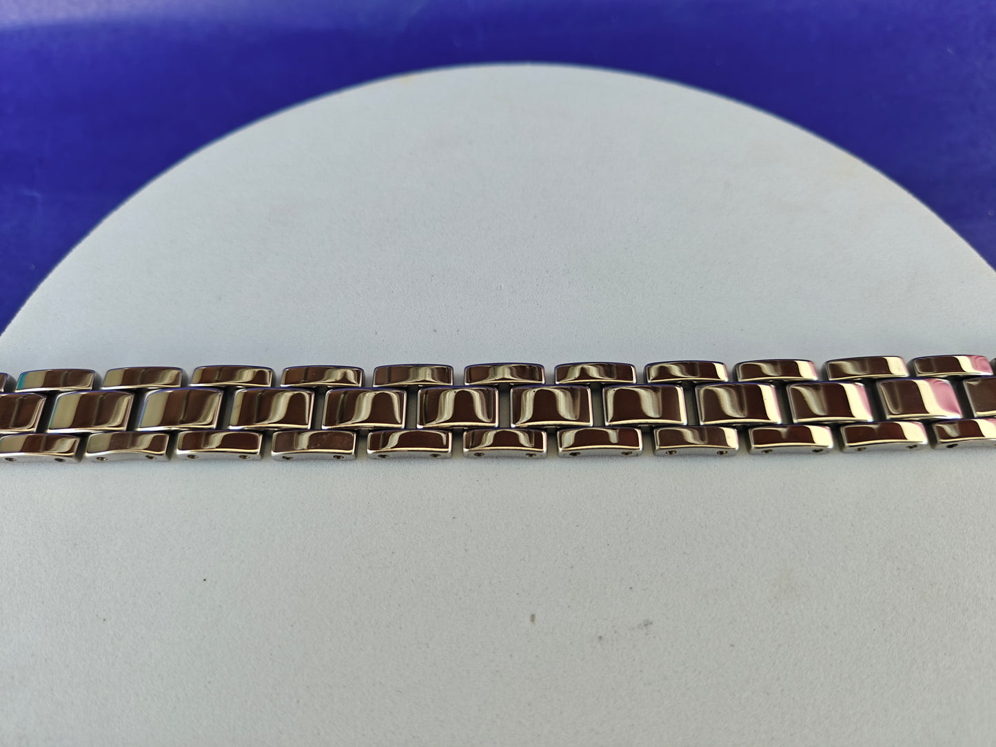 MENS SILVER CHAIN BRACELET J xx