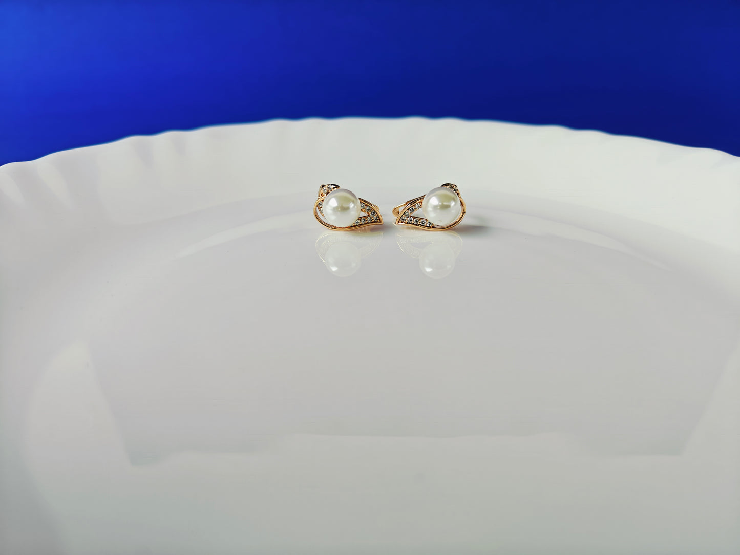 ROSEGOLD EARRING 4F BT X
