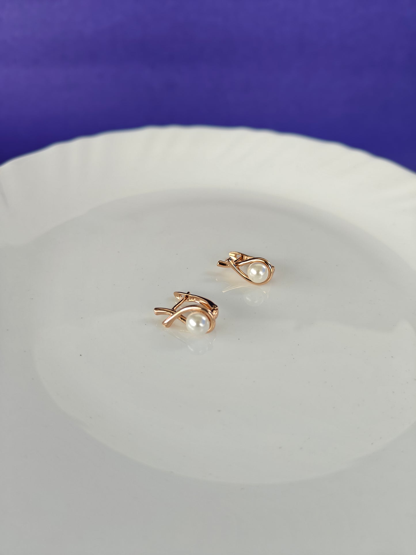 ROSEGOLD EARRING Z68