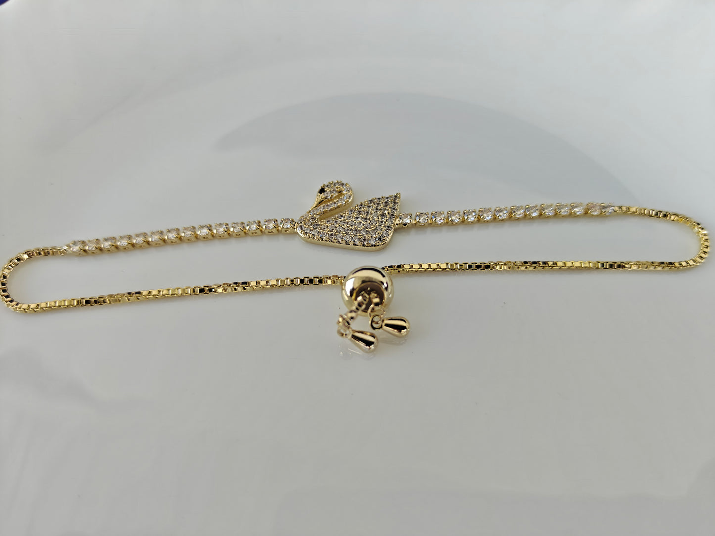 ADJUSTABLE GOLD CHAIN BRACELET E2 A1