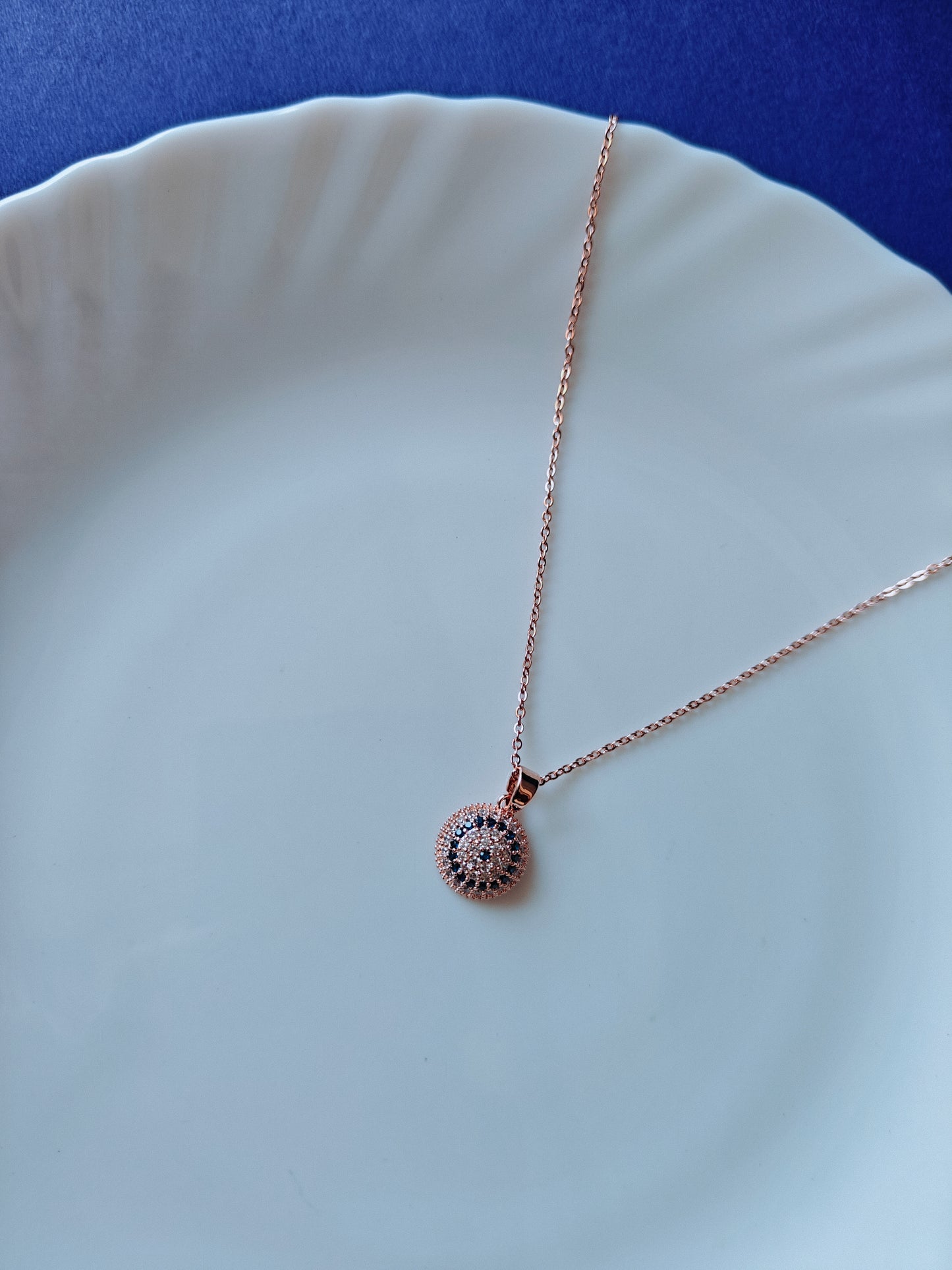 ROSEGOLD EVIL EYE P E1'