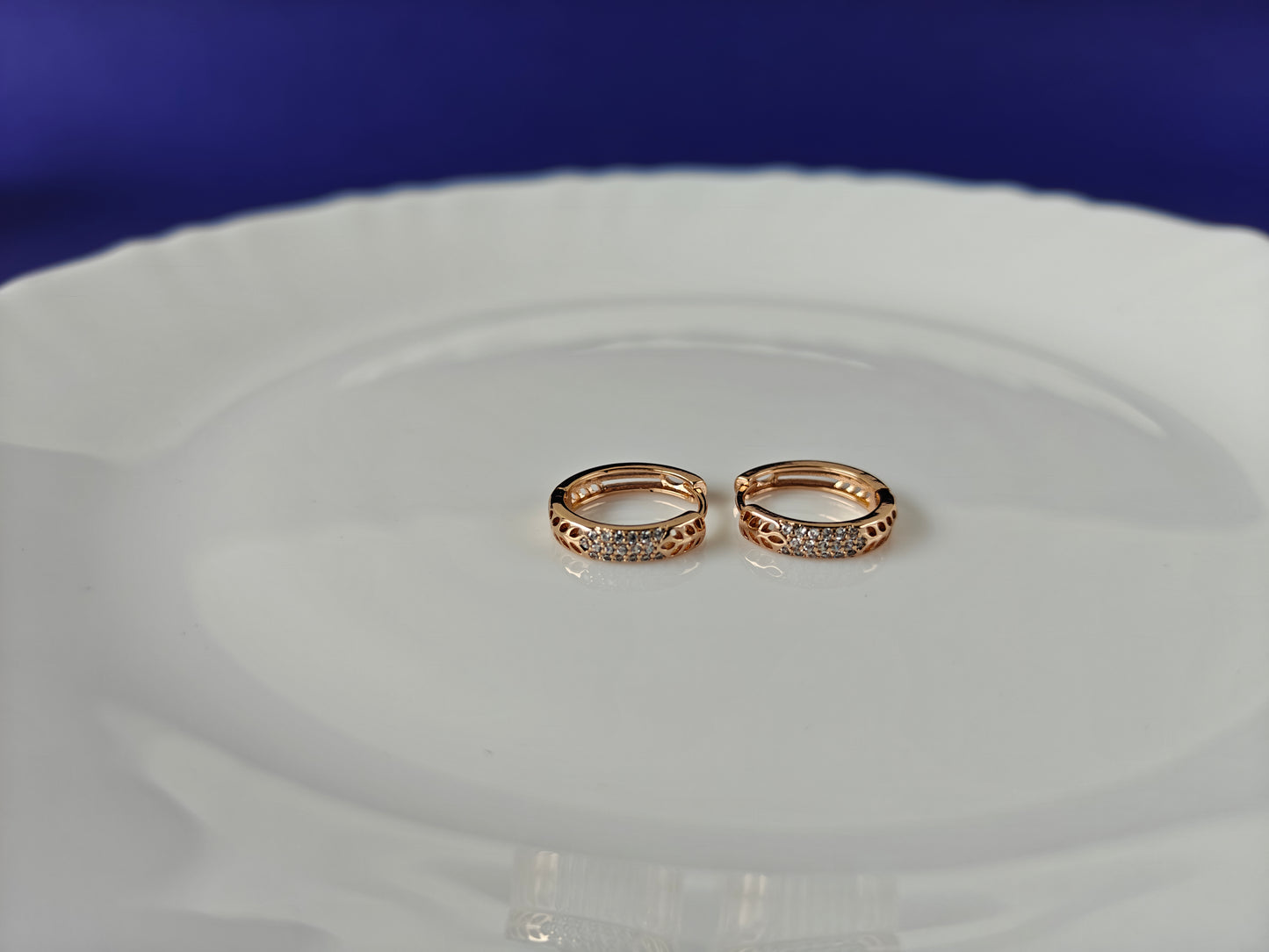 ROSEGOLD EARRING 7C BT2 X