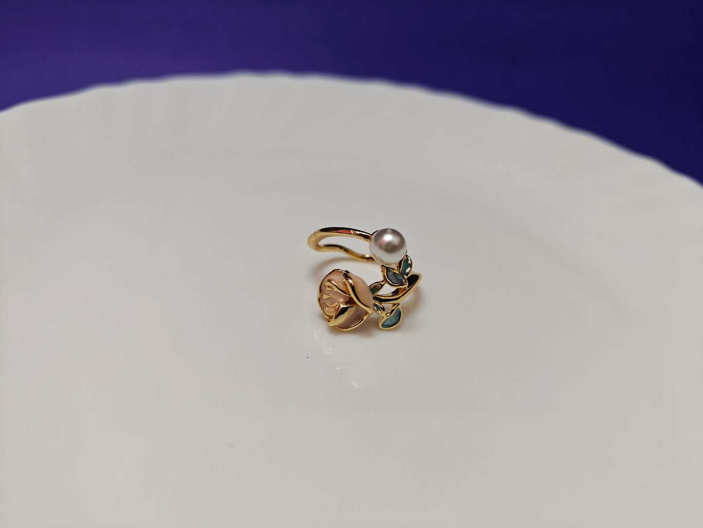 GOLD ADJUSTABLE RING xx