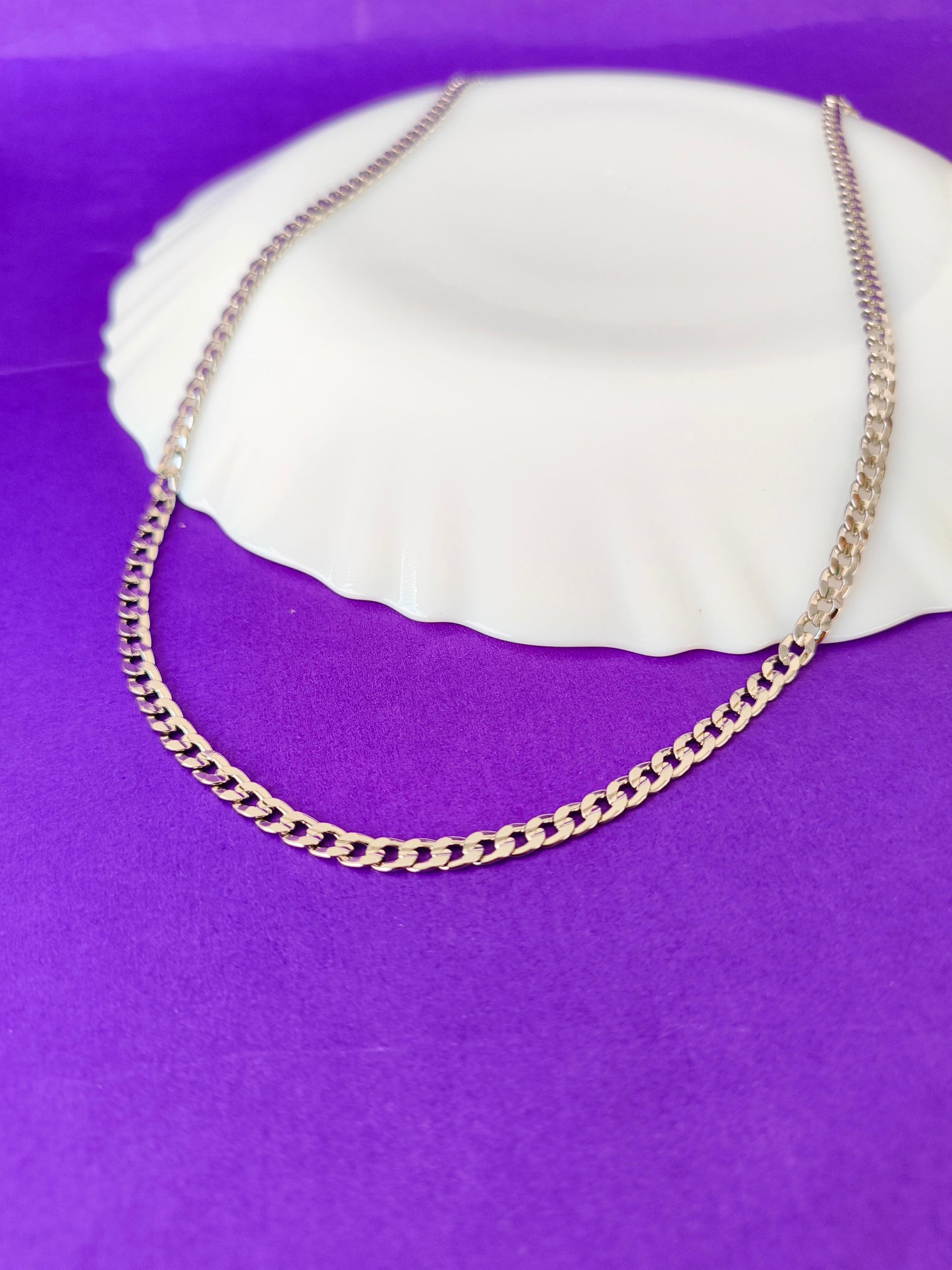 UNISEX SILVER CHAIN Z U