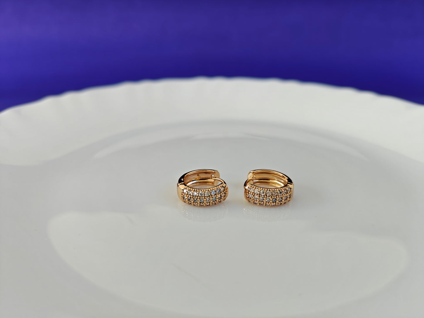 ROSEGOLD EARRING 8V BT2 X