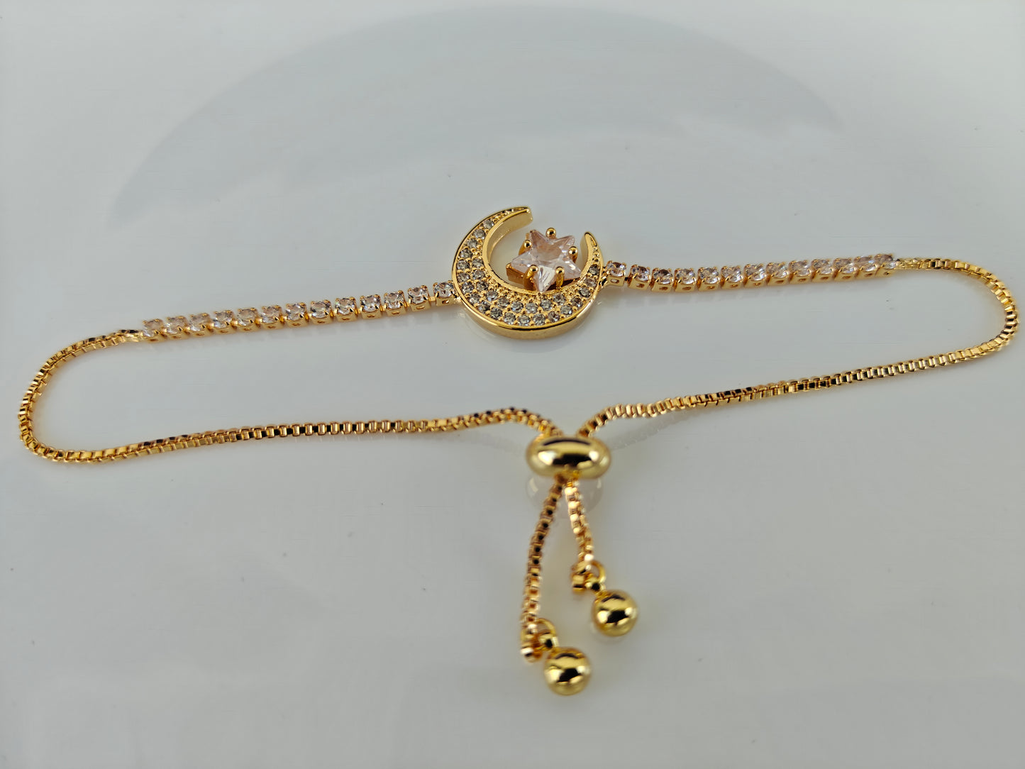 ADJUSTABLE GOLD CHAIN BRACELET P A1