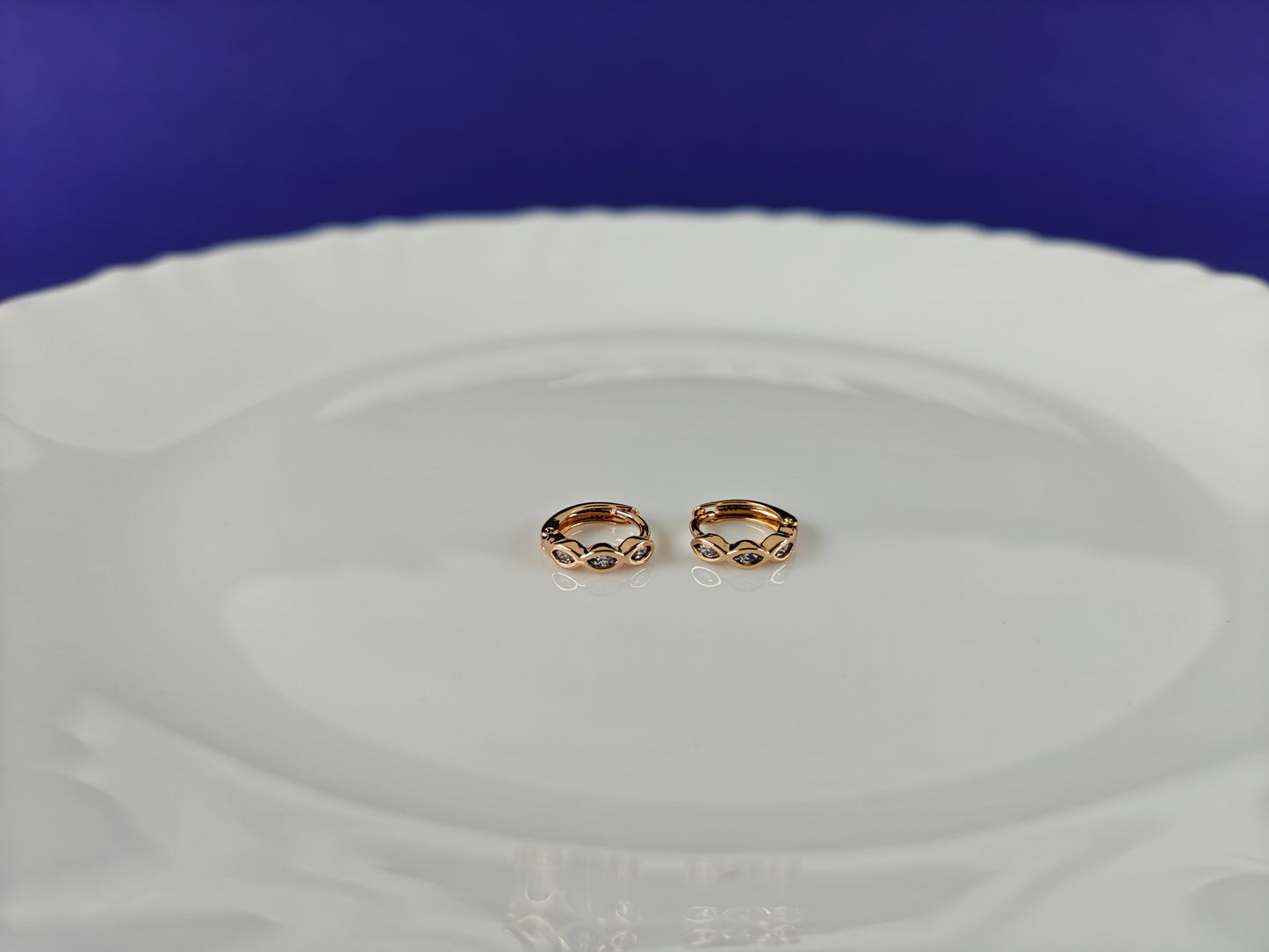 ROSEGOLD EARRING 6V BT2 X