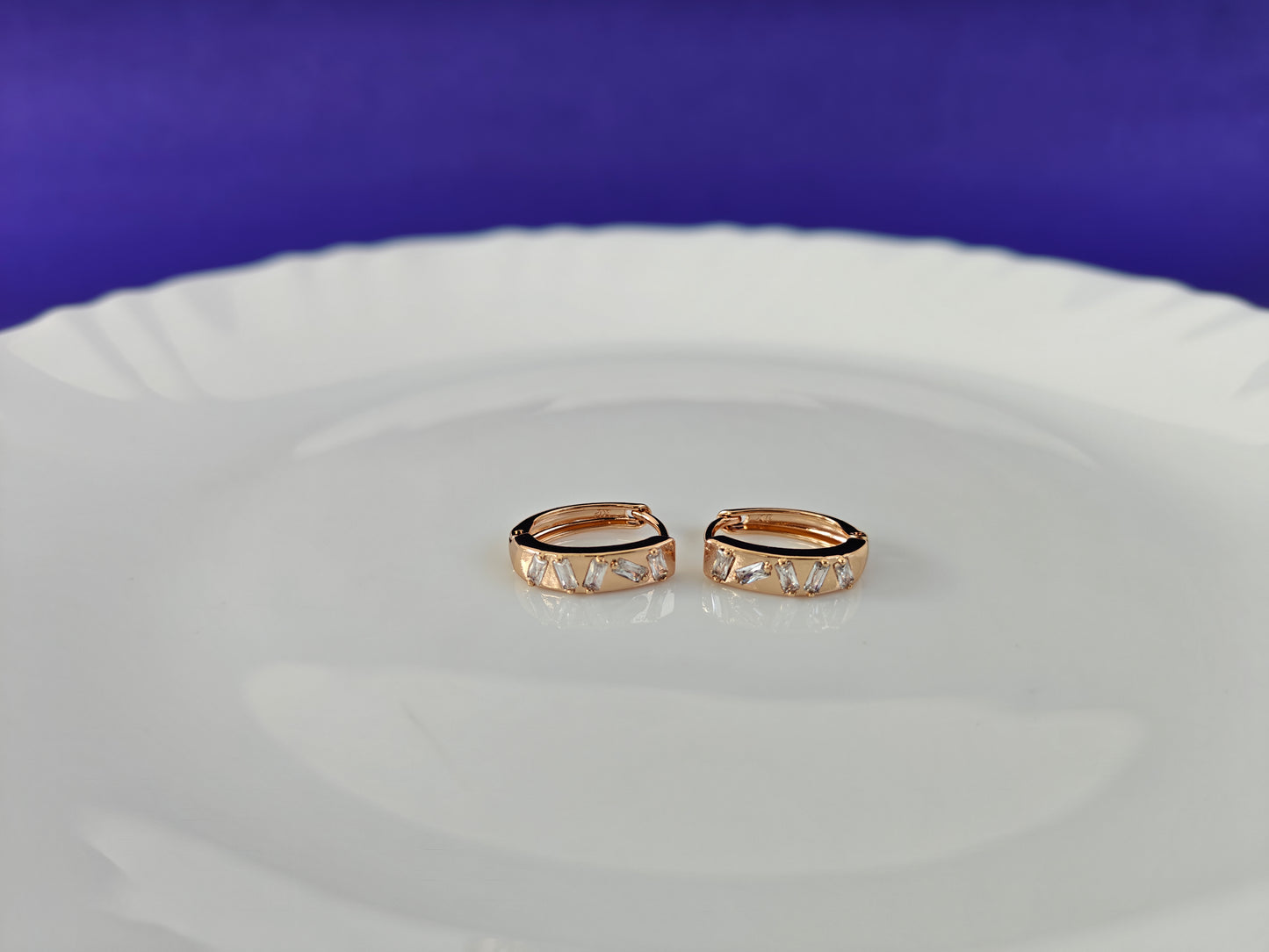 ROSEGOLD EARRING 9B BT2 X
