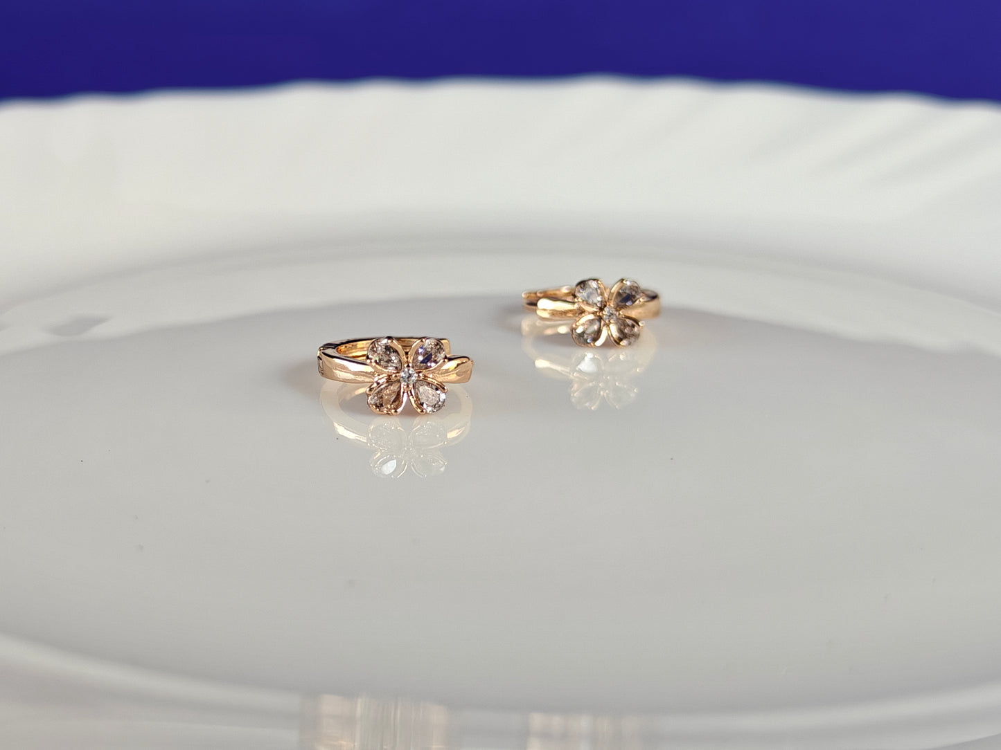 ROSEGOLD EARRING Y16