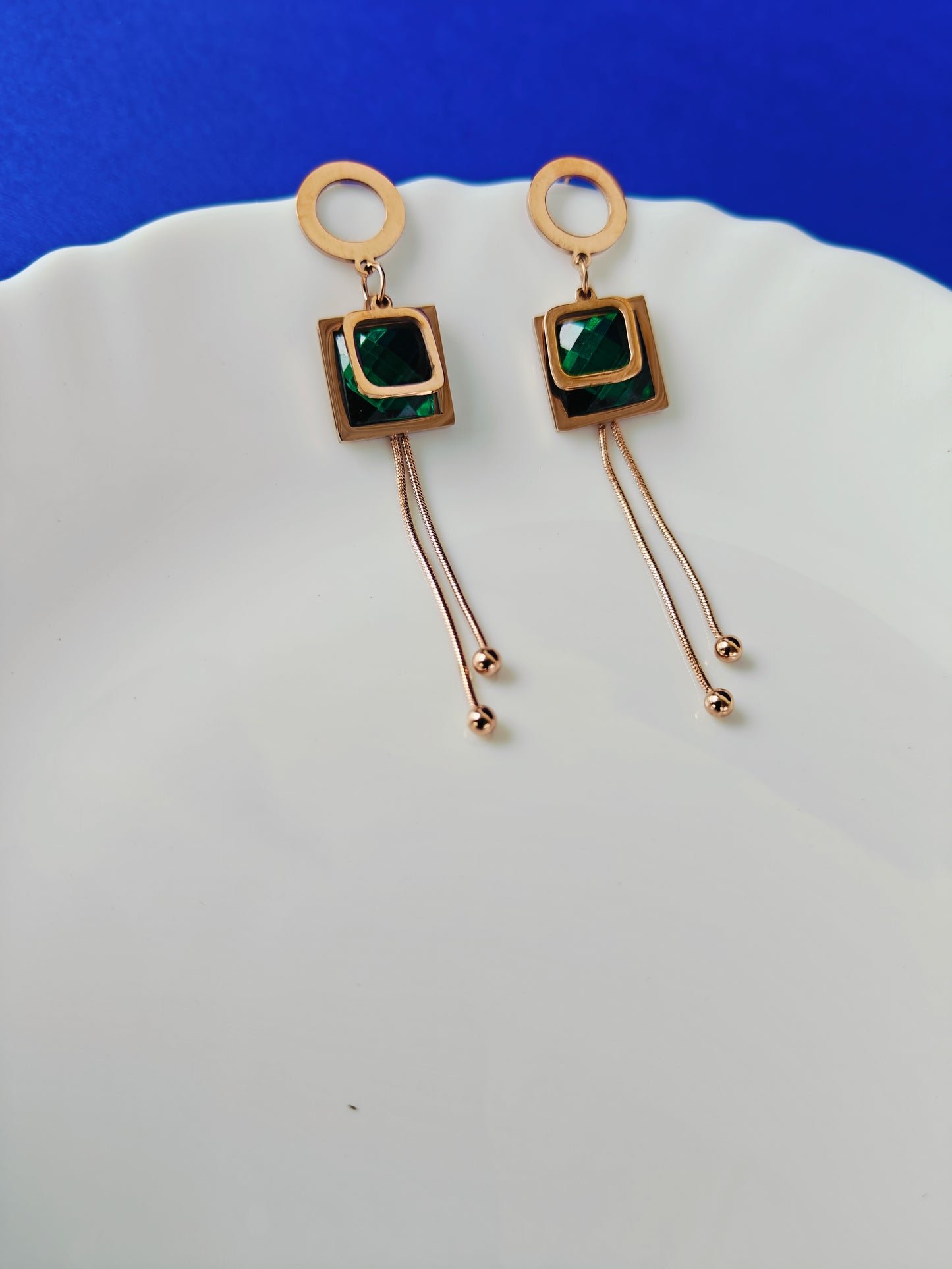 ROSEGOLD EARRING 4B BT X