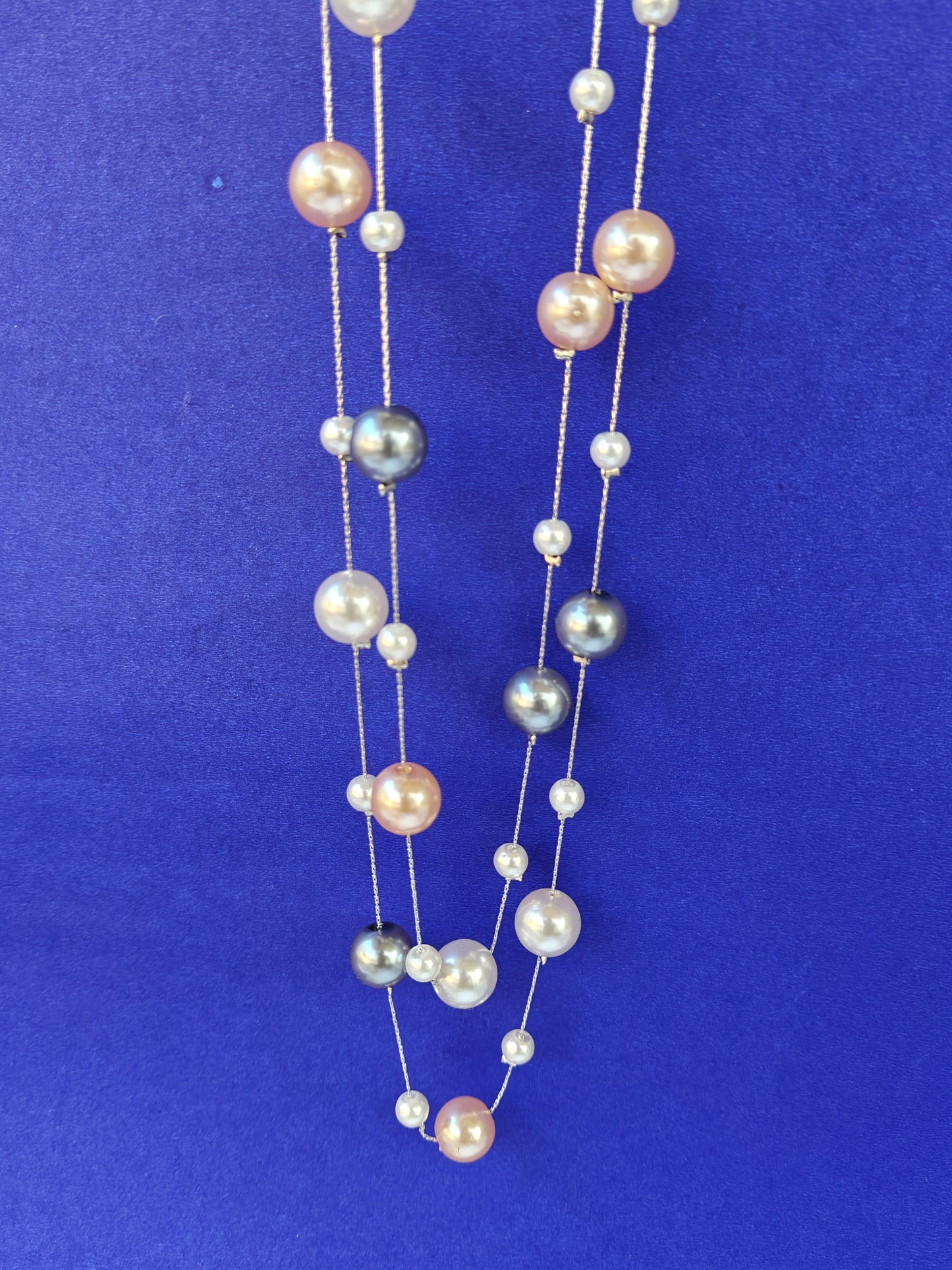 PEARL TWO LAYER CHAIN