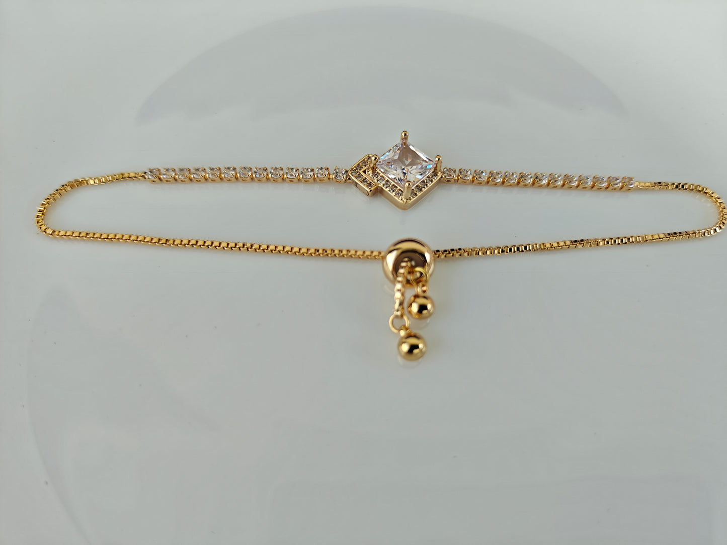 ADJUSTABLE GOLD CHAIN BRACELET D A1