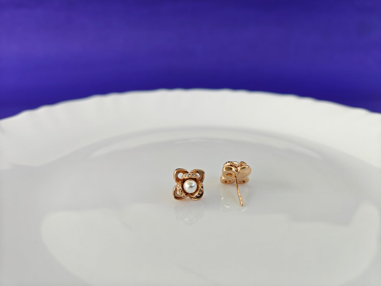ROSEGOLD EARRING 8O BT2 X