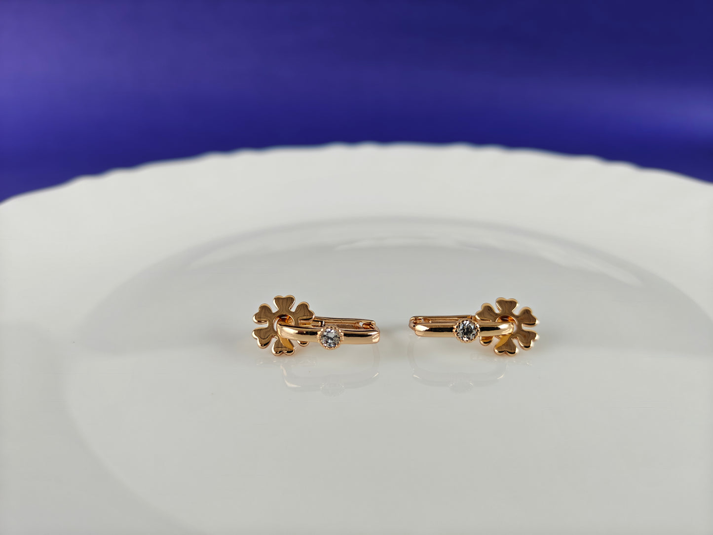 ROSEGOLD EARRING 8E BT2 X