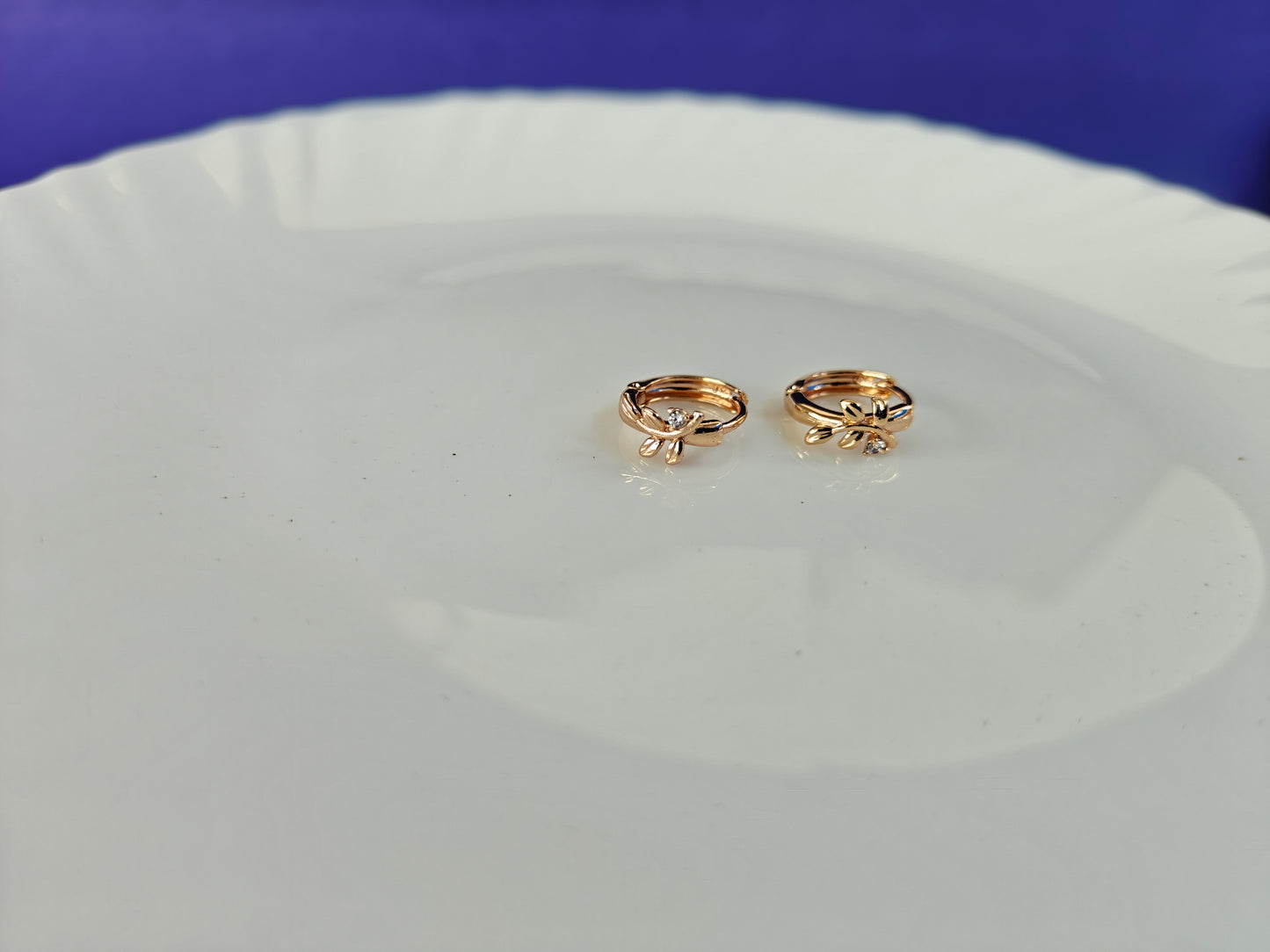 ROSEGOLD EARRING Z96