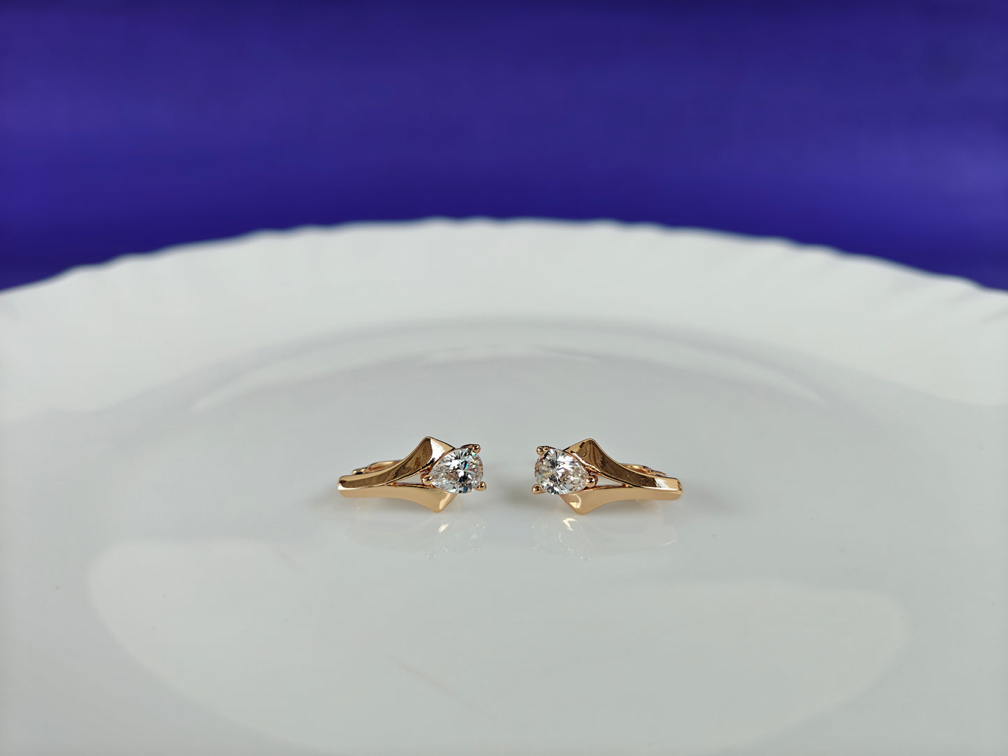 ROSEGOLD EARRING 8N BT2 X
