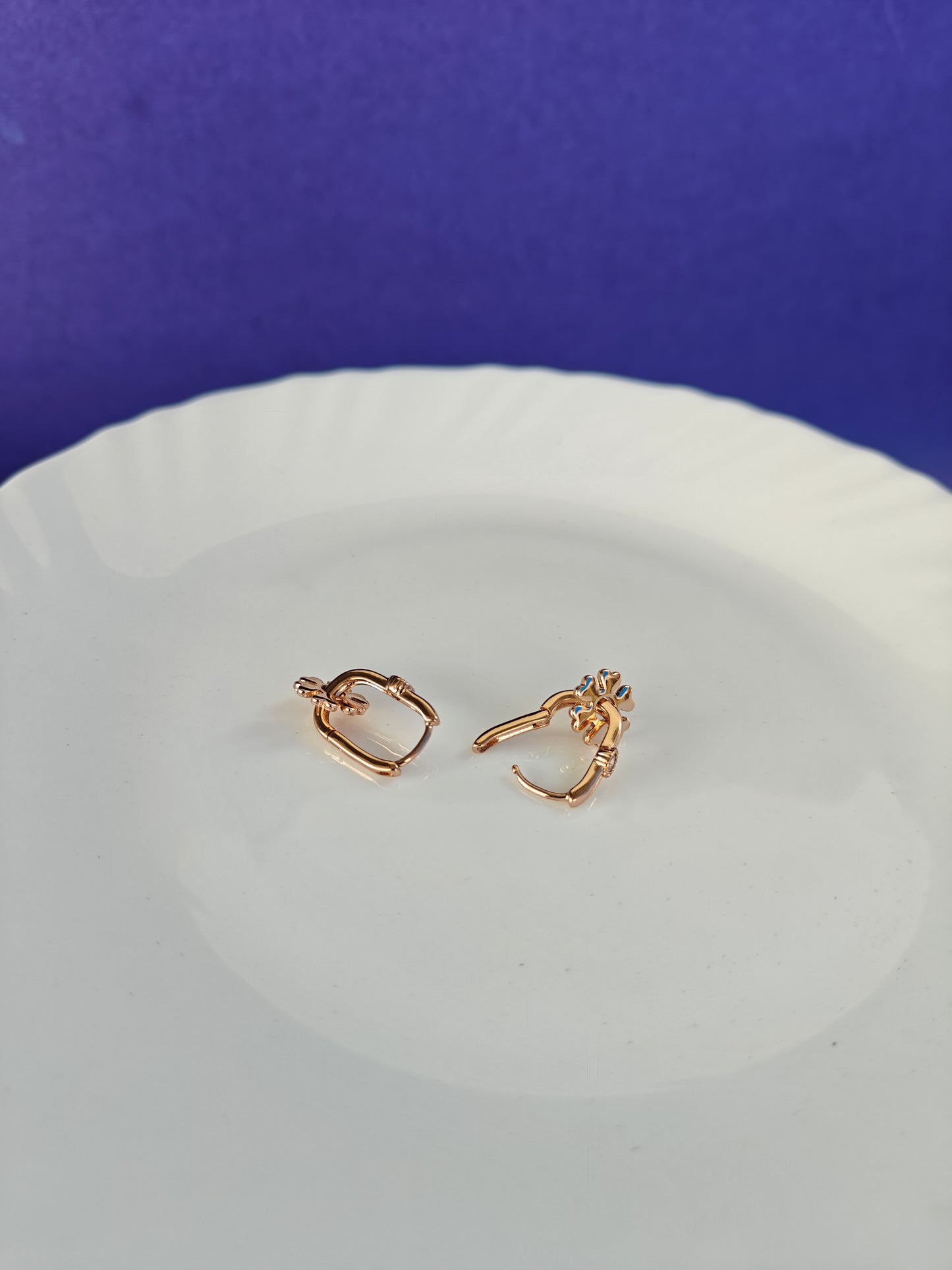 ROSEGOLD EARRING 8E BT2
