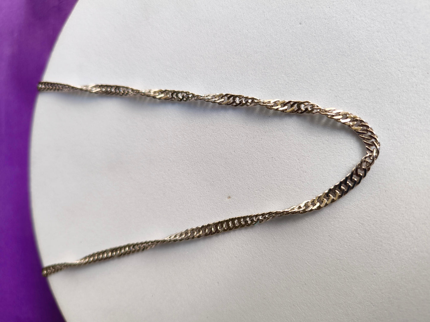UNISEX SILVER CHAIN M U