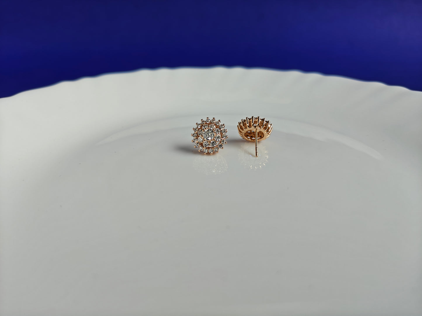 ROSEGOLD EARRING 4O BT X