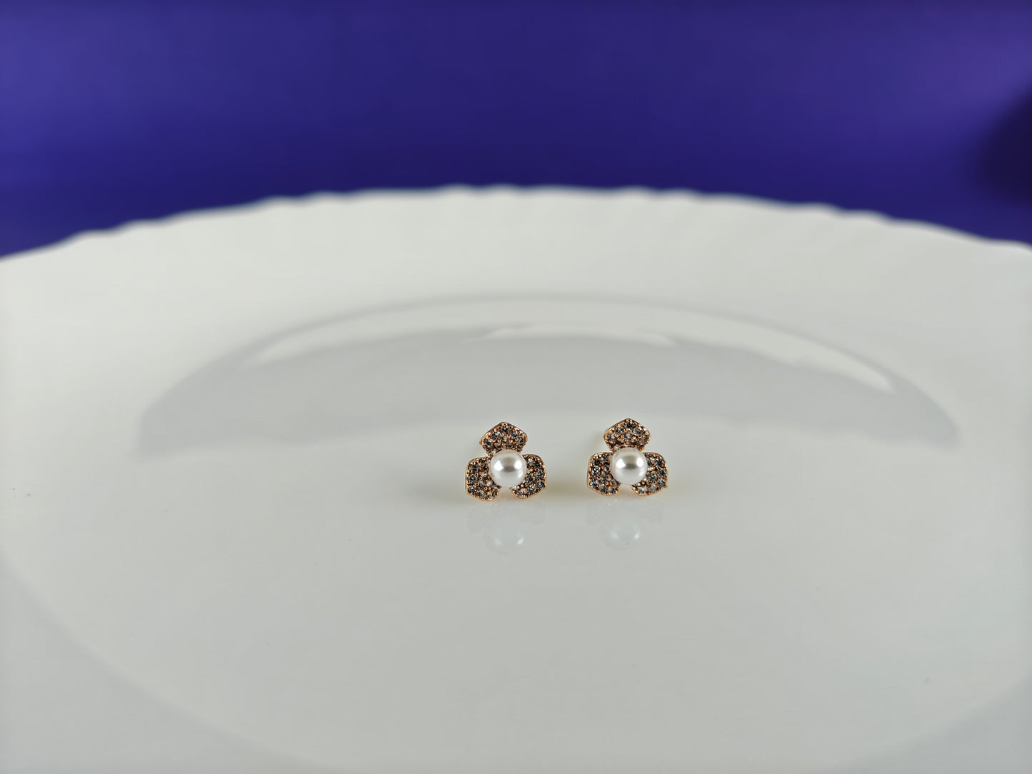 ROSEGOLD EARRING 6J BT2 X