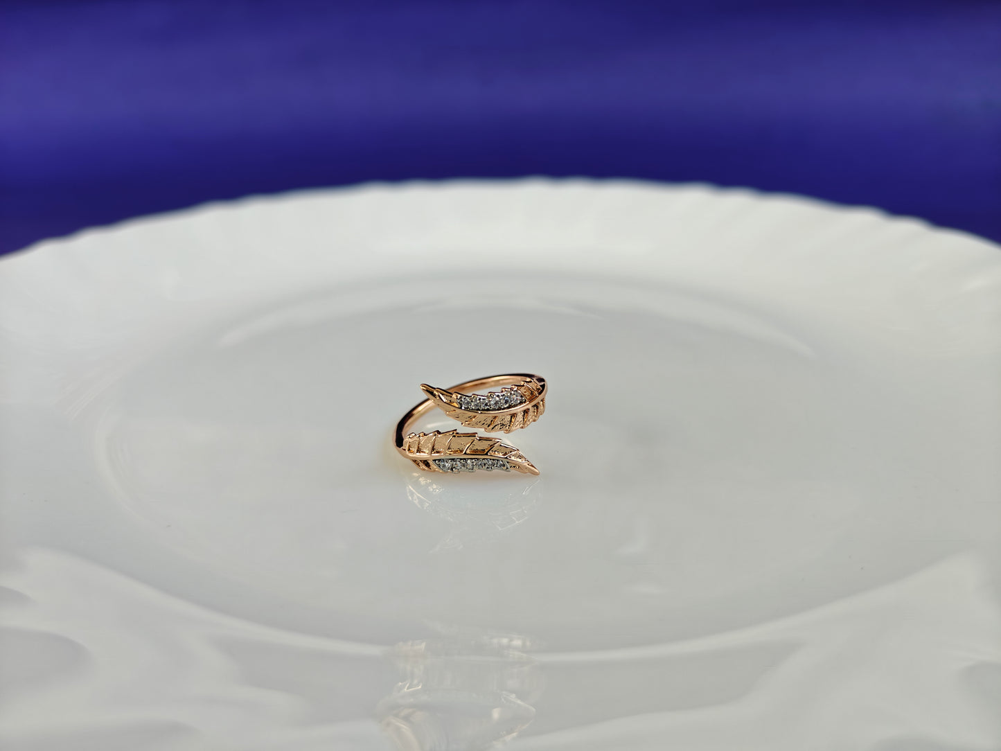 ROSEGOLD ADJUSTABLE RING X