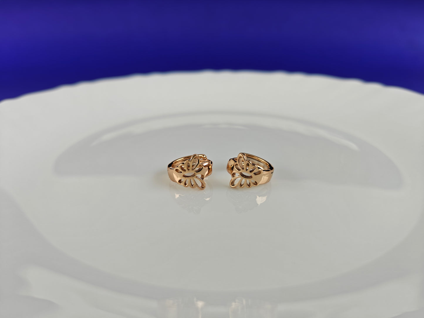 ROSEGOLD EARRING M R1 X